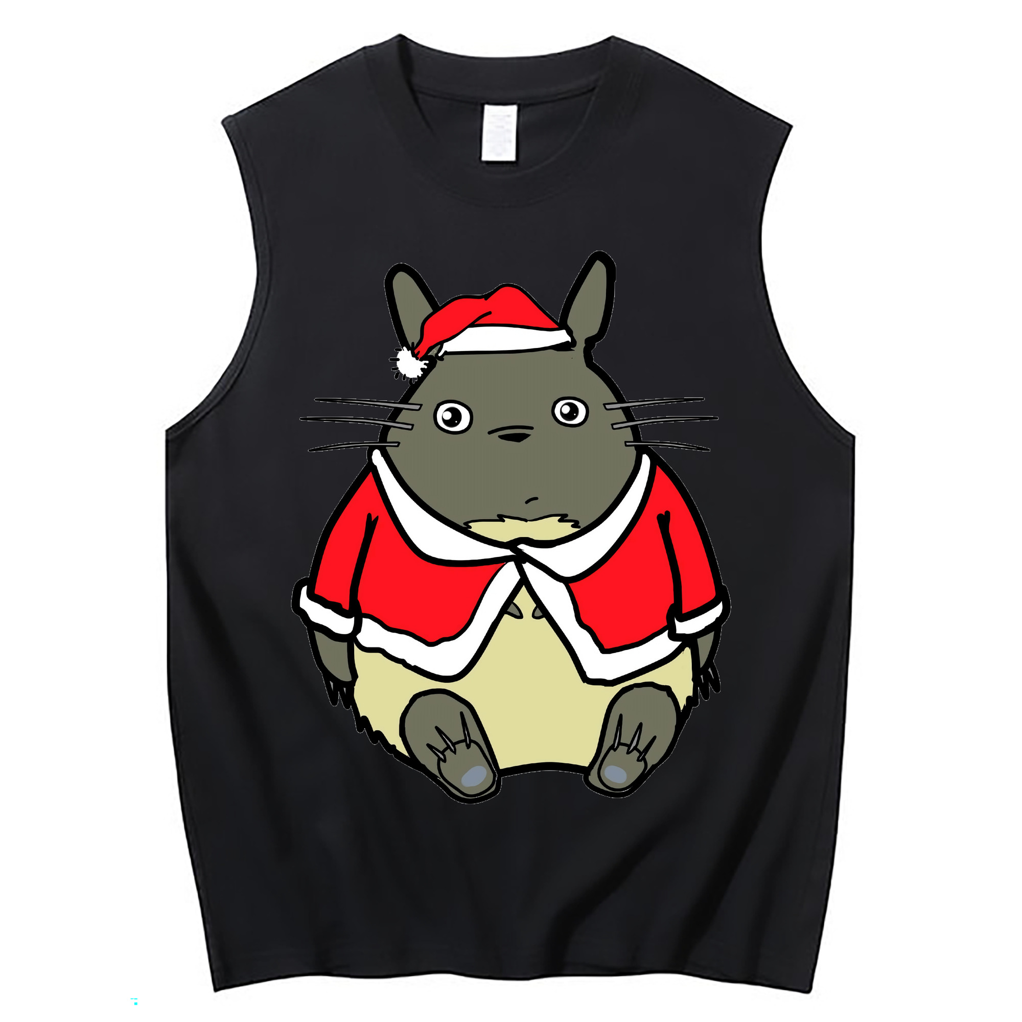 （画像用） となりのトトロ 草壁メイ 草壁サツキ My Neighbor Totoro Satsuki Kusakabe Mei Kusakabe コットン100％タンクトップ（フロントプリント）