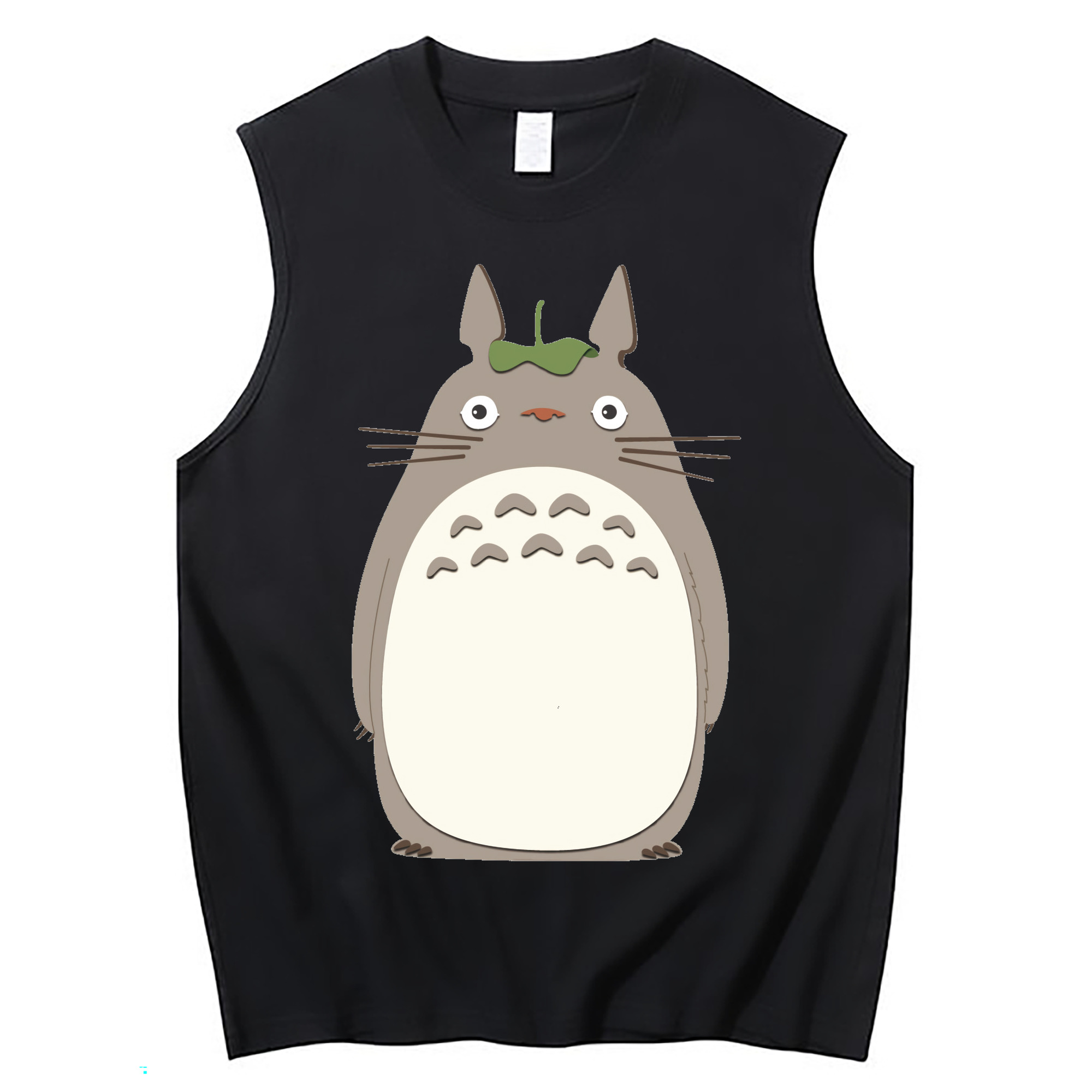 （画像用） となりのトトロ 草壁メイ 草壁サツキ My Neighbor Totoro Satsuki Kusakabe Mei Kusakabe コットン100％タンクトップ（フロントプリント）