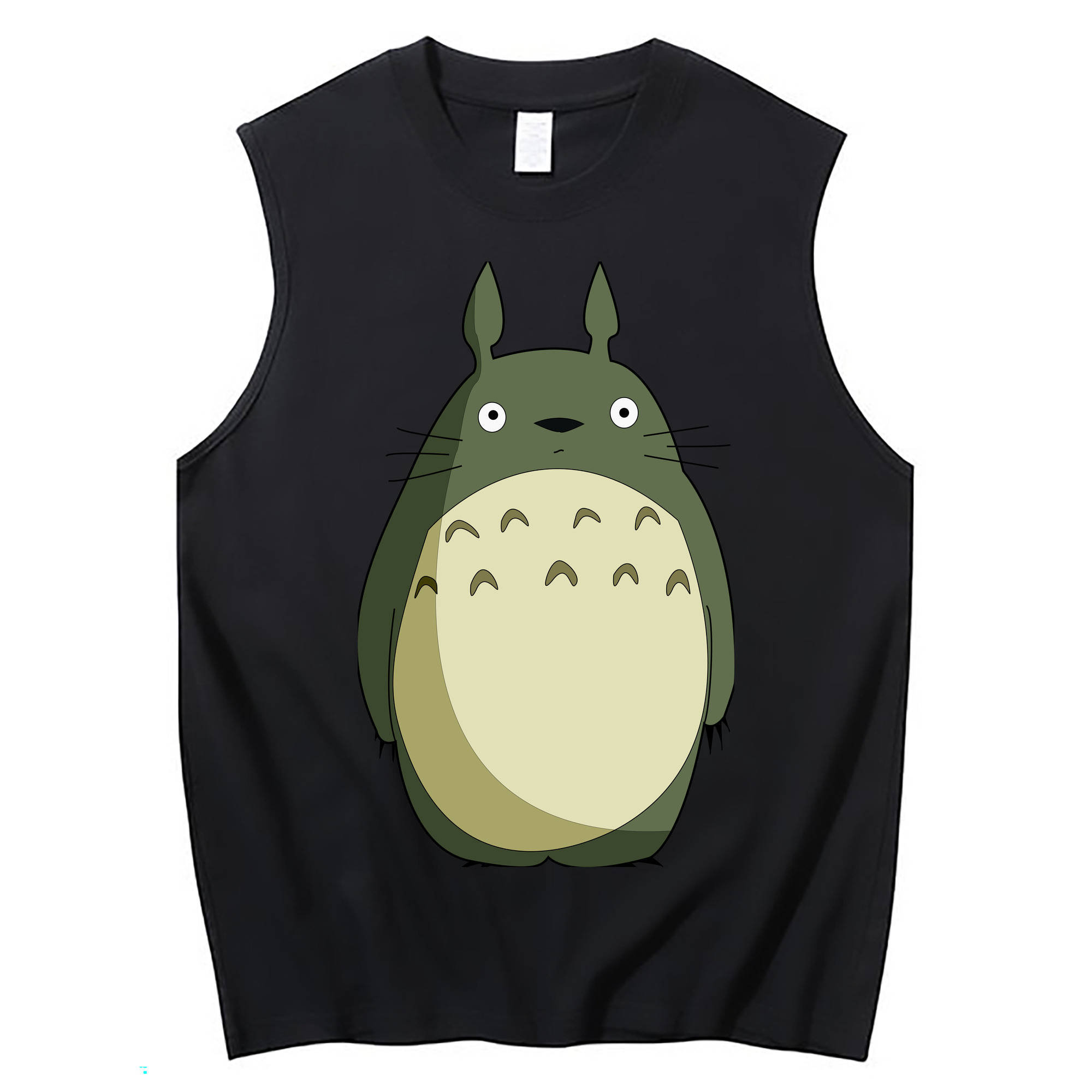 （画像用） となりのトトロ 草壁メイ 草壁サツキ My Neighbor Totoro Satsuki Kusakabe Mei Kusakabe コットン100％タンクトップ（フロントプリント）