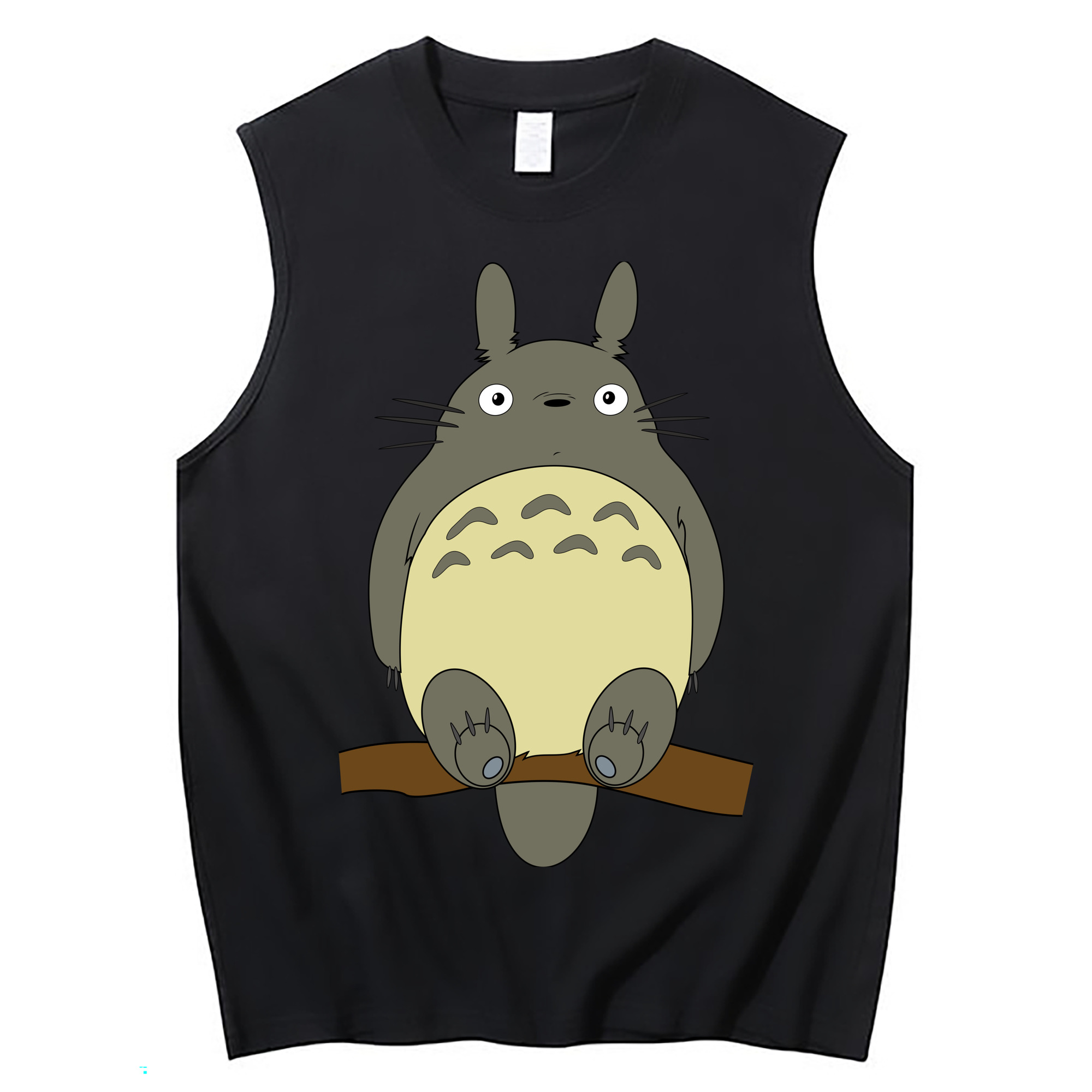 （画像用） となりのトトロ 草壁メイ 草壁サツキ My Neighbor Totoro Satsuki Kusakabe Mei Kusakabe コットン100％タンクトップ（フロントプリント）