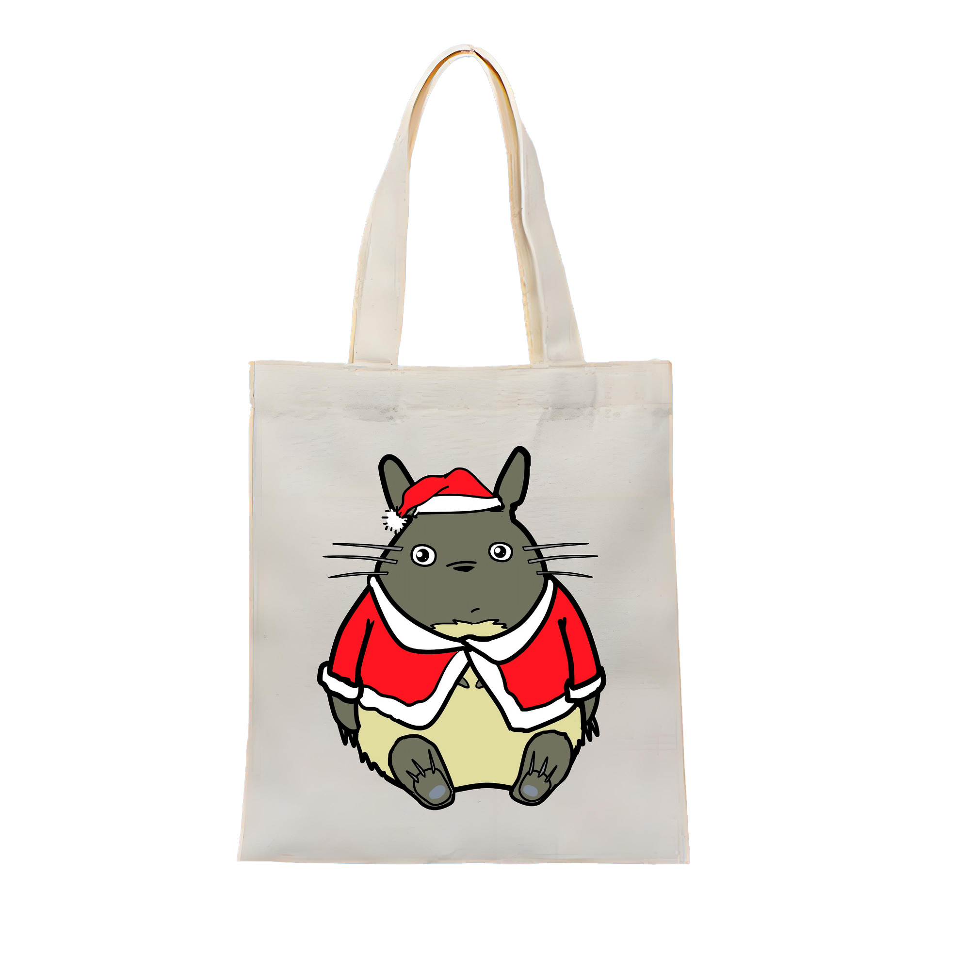 （画像用） となりのトトロ 草壁メイ 草壁サツキ My Neighbor Totoro Satsuki Kusakabe Mei Kusakabe 縦型キャンバス生地手提げバッグ　トートバッグ
