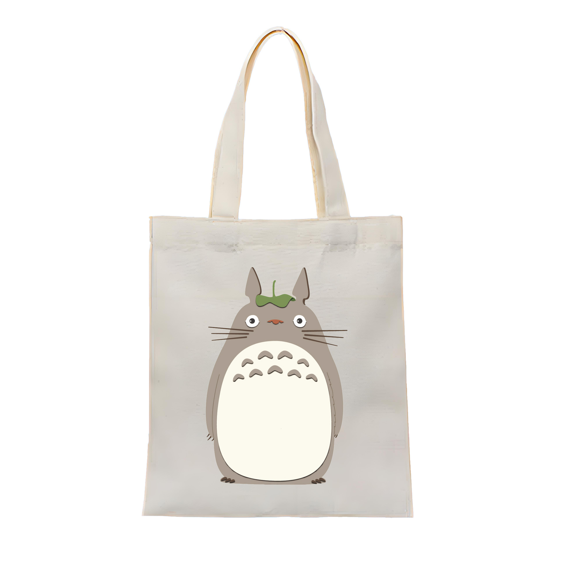 （画像用） となりのトトロ 草壁メイ 草壁サツキ My Neighbor Totoro Satsuki Kusakabe Mei Kusakabe 縦型キャンバス生地手提げバッグ　トートバッグ