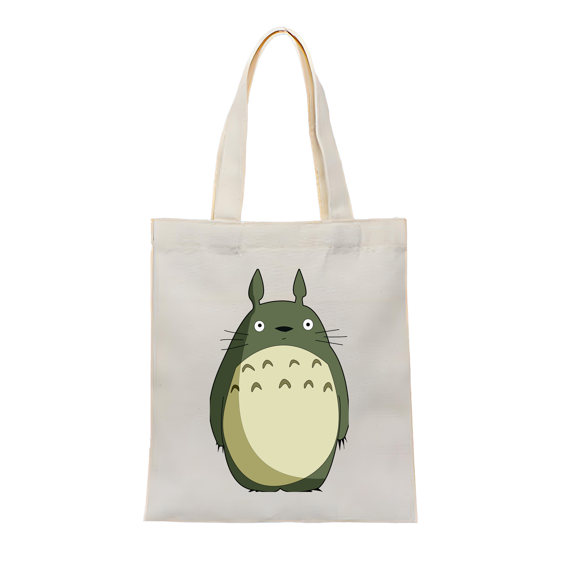 （画像用） となりのトトロ 草壁メイ 草壁サツキ My Neighbor Totoro Satsuki Kusakabe Mei Kusakabe 縦型キャンバス生地手提げバッグ　トートバッグ