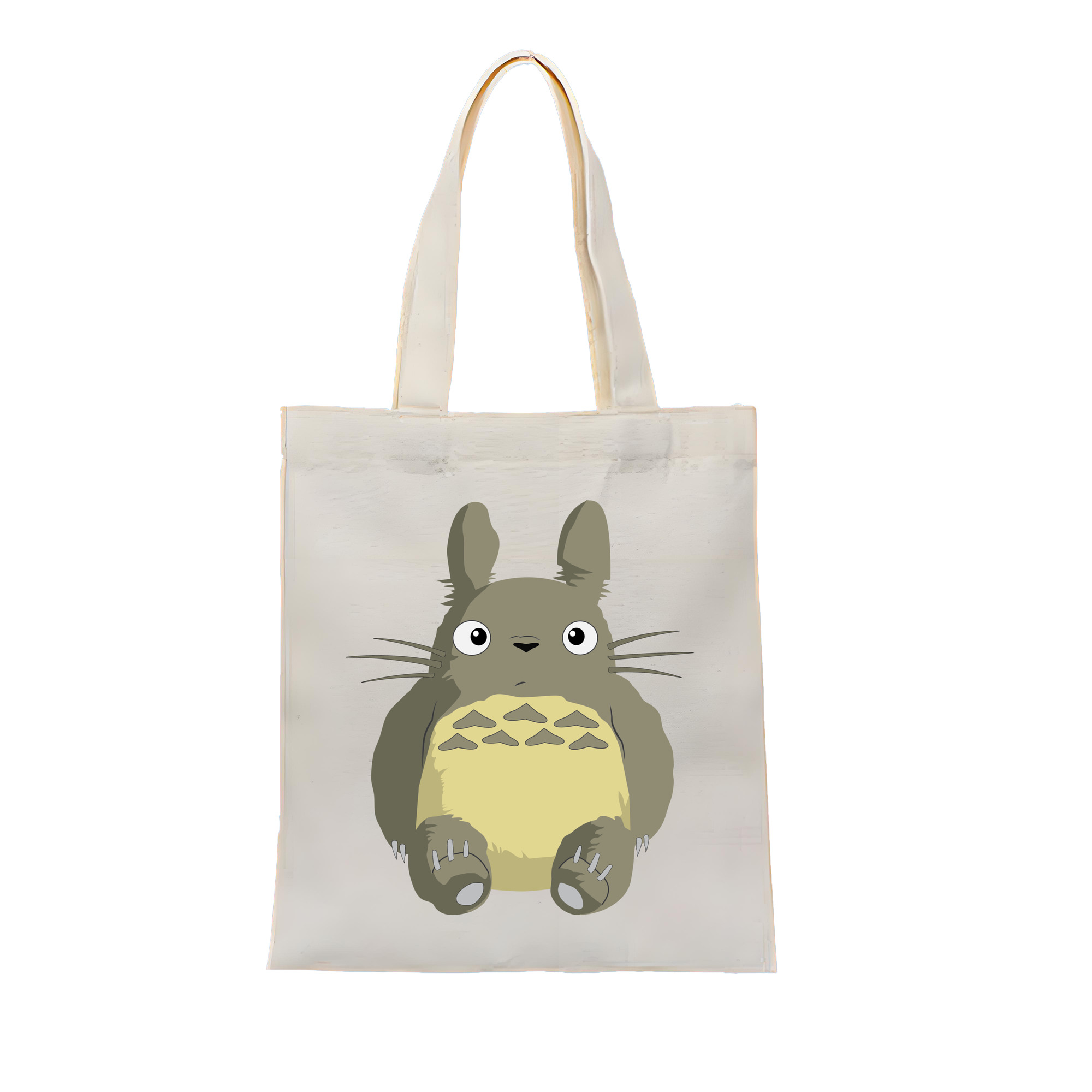 （画像用） となりのトトロ 草壁メイ 草壁サツキ My Neighbor Totoro Satsuki Kusakabe Mei Kusakabe 縦型キャンバス生地手提げバッグ　トートバッグ