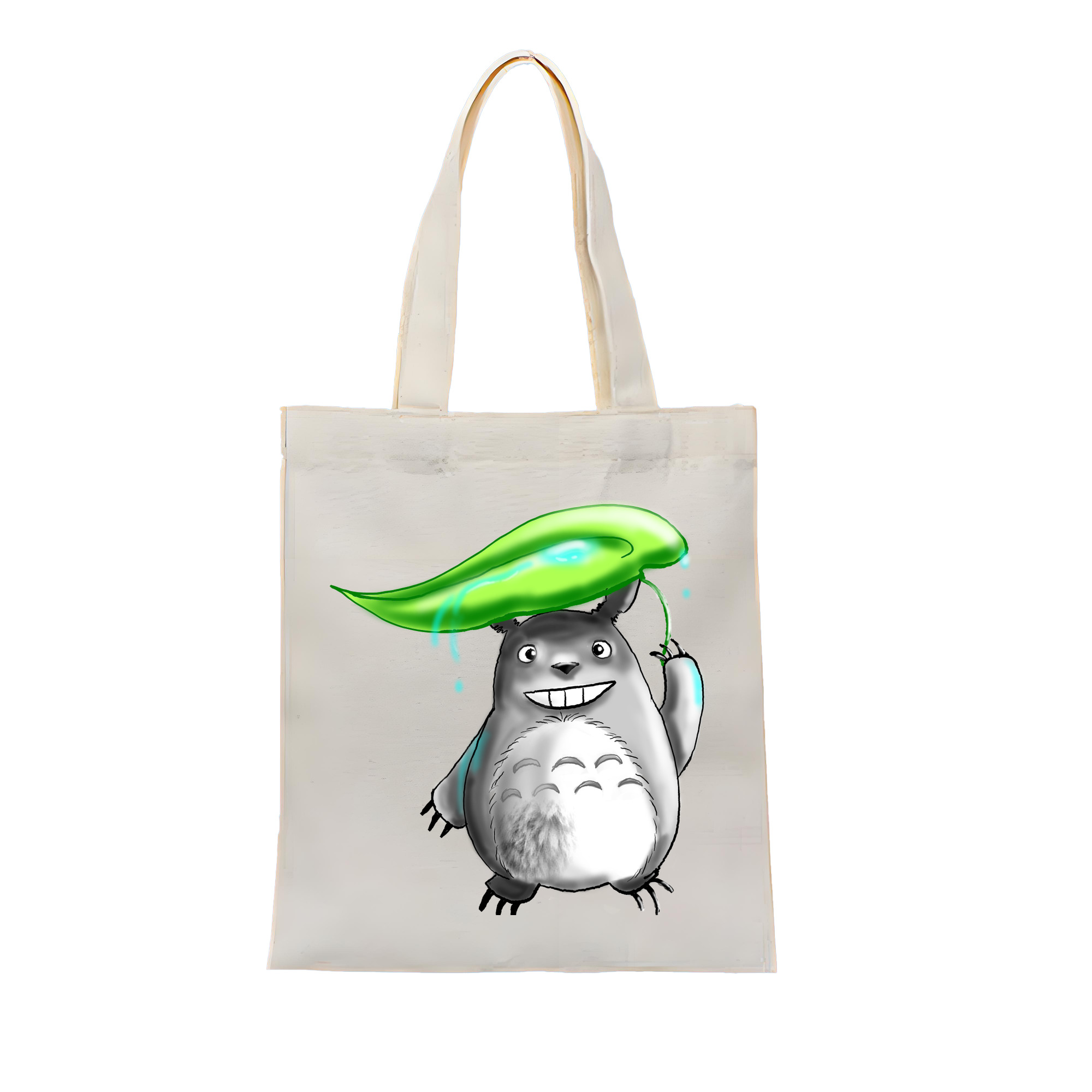 （画像用） となりのトトロ 草壁メイ 草壁サツキ My Neighbor Totoro Satsuki Kusakabe Mei Kusakabe 縦型キャンバス生地手提げバッグ　トートバッグ
