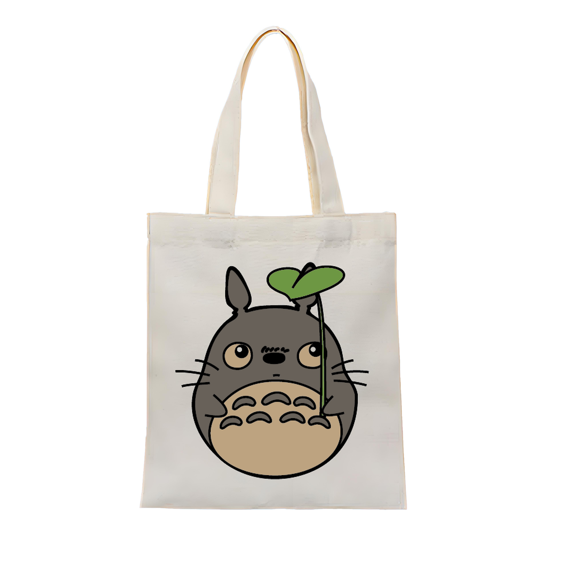 （画像用） となりのトトロ 草壁メイ 草壁サツキ My Neighbor Totoro Satsuki Kusakabe Mei Kusakabe 縦型キャンバス生地手提げバッグ　トートバッグ