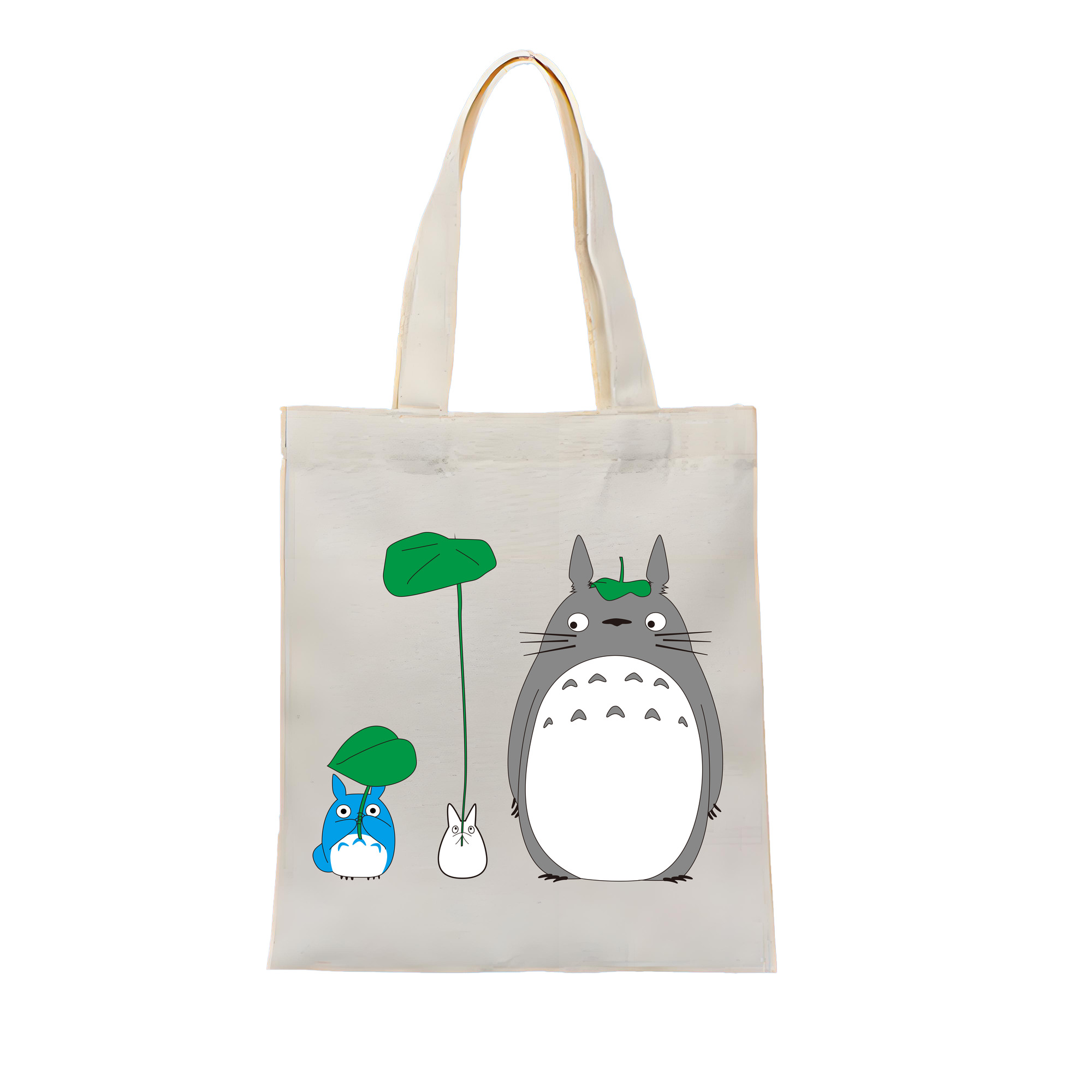 （画像用） となりのトトロ 草壁メイ 草壁サツキ My Neighbor Totoro Satsuki Kusakabe Mei Kusakabe 縦型キャンバス生地手提げバッグ　トートバッグ