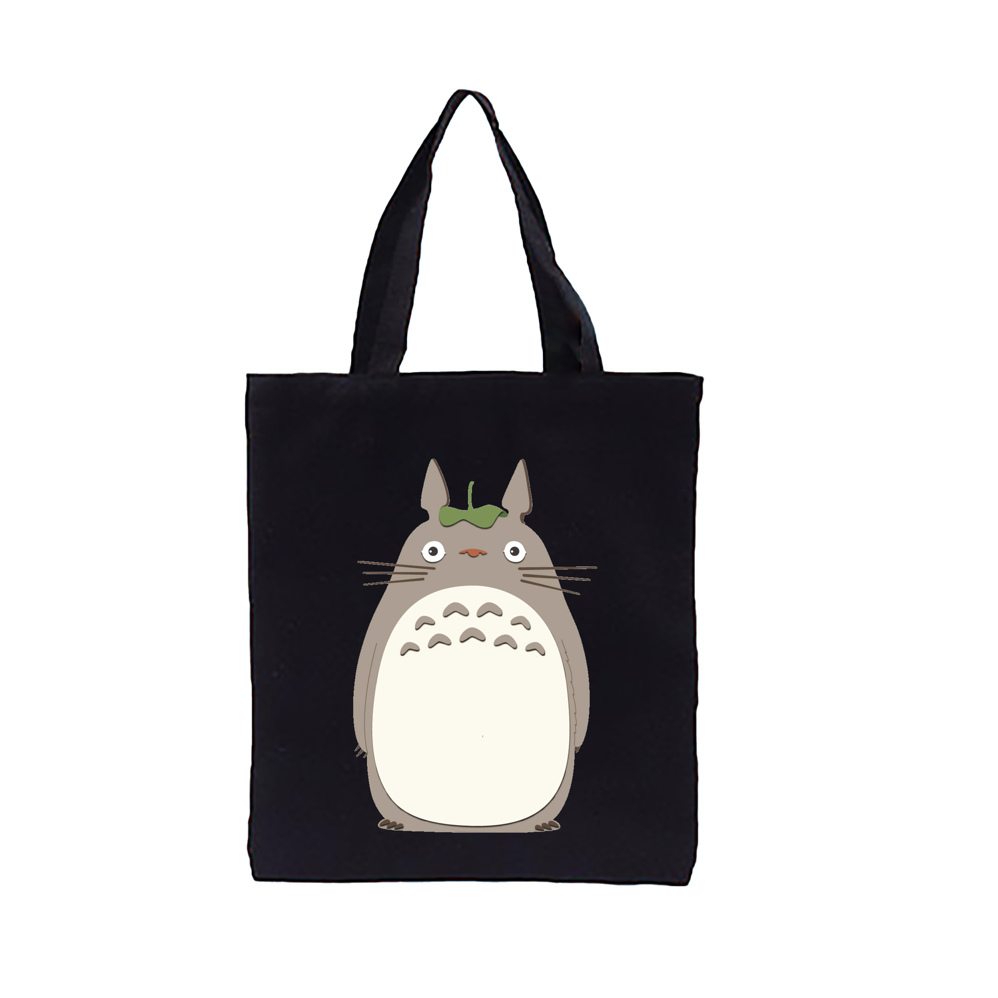 （画像用） となりのトトロ 草壁メイ 草壁サツキ My Neighbor Totoro Satsuki Kusakabe Mei Kusakabe 縦型キャンバス生地手提げバッグ　トートバッグ