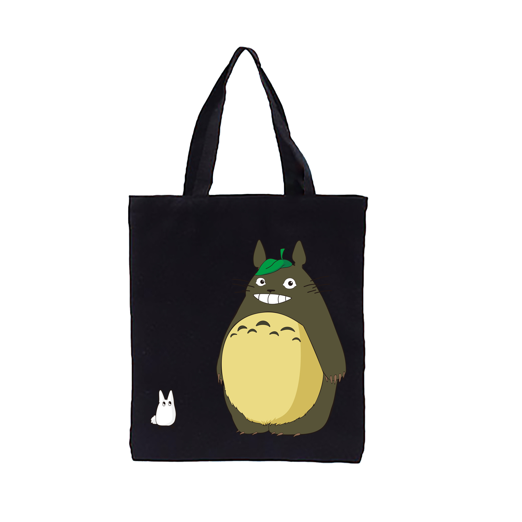 （画像用） となりのトトロ 草壁メイ 草壁サツキ My Neighbor Totoro Satsuki Kusakabe Mei Kusakabe 縦型キャンバス生地手提げバッグ　トートバッグ