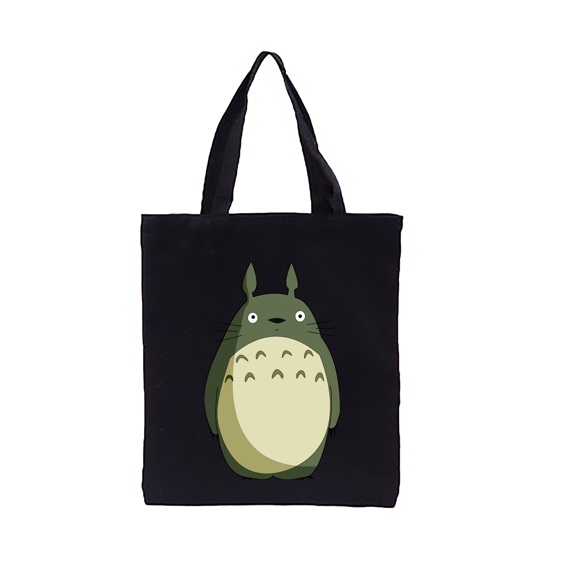 （画像用） となりのトトロ 草壁メイ 草壁サツキ My Neighbor Totoro Satsuki Kusakabe Mei Kusakabe 縦型キャンバス生地手提げバッグ　トートバッグ