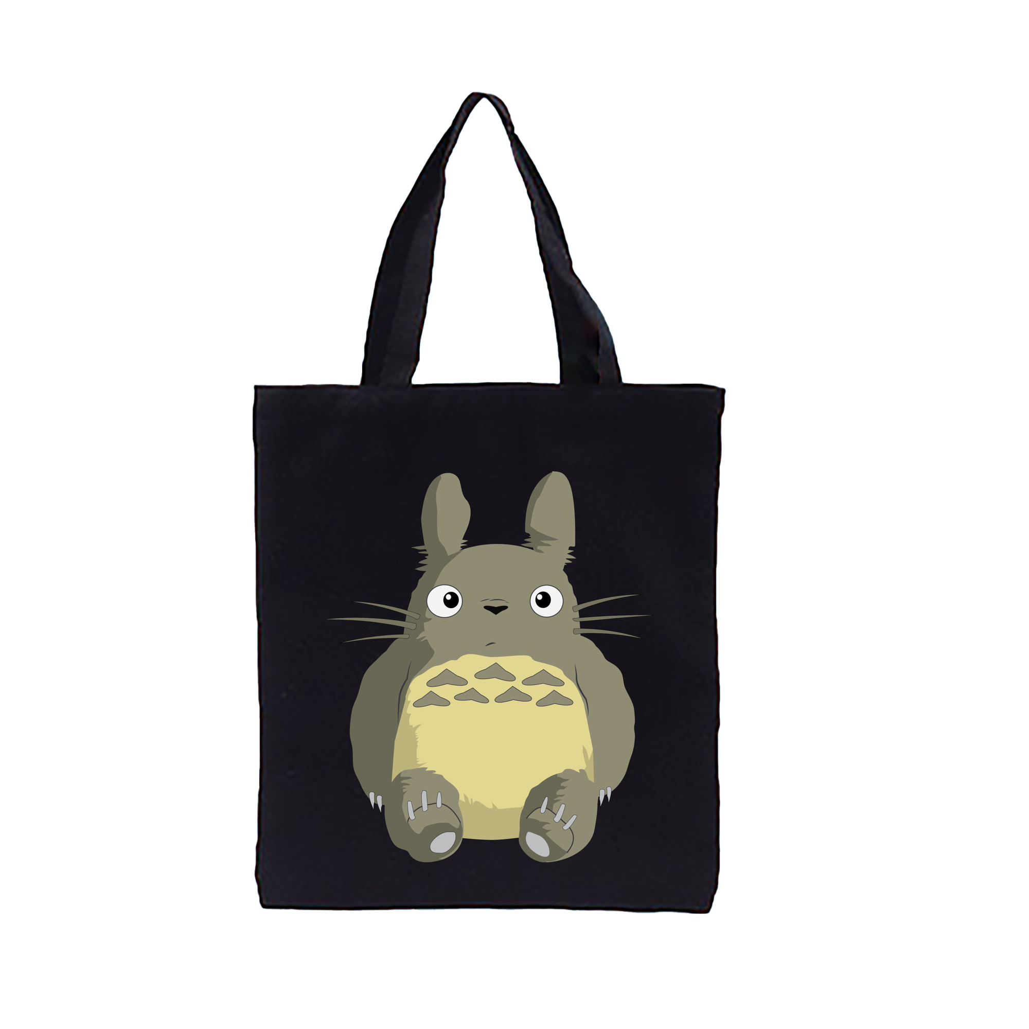 （画像用） となりのトトロ 草壁メイ 草壁サツキ My Neighbor Totoro Satsuki Kusakabe Mei Kusakabe 縦型キャンバス生地手提げバッグ　トートバッグ
