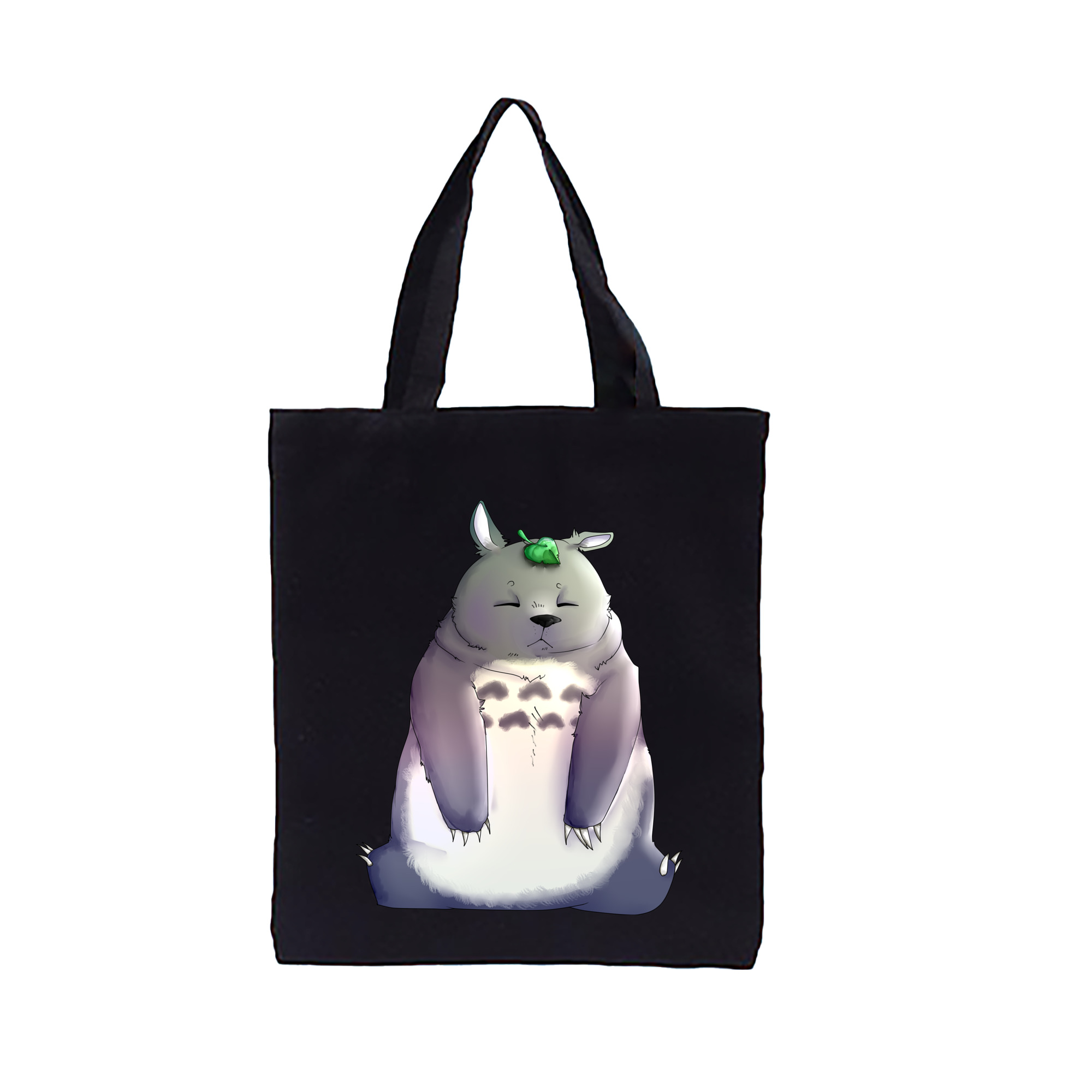 （画像用） となりのトトロ 草壁メイ 草壁サツキ My Neighbor Totoro Satsuki Kusakabe Mei Kusakabe 縦型キャンバス生地手提げバッグ　トートバッグ