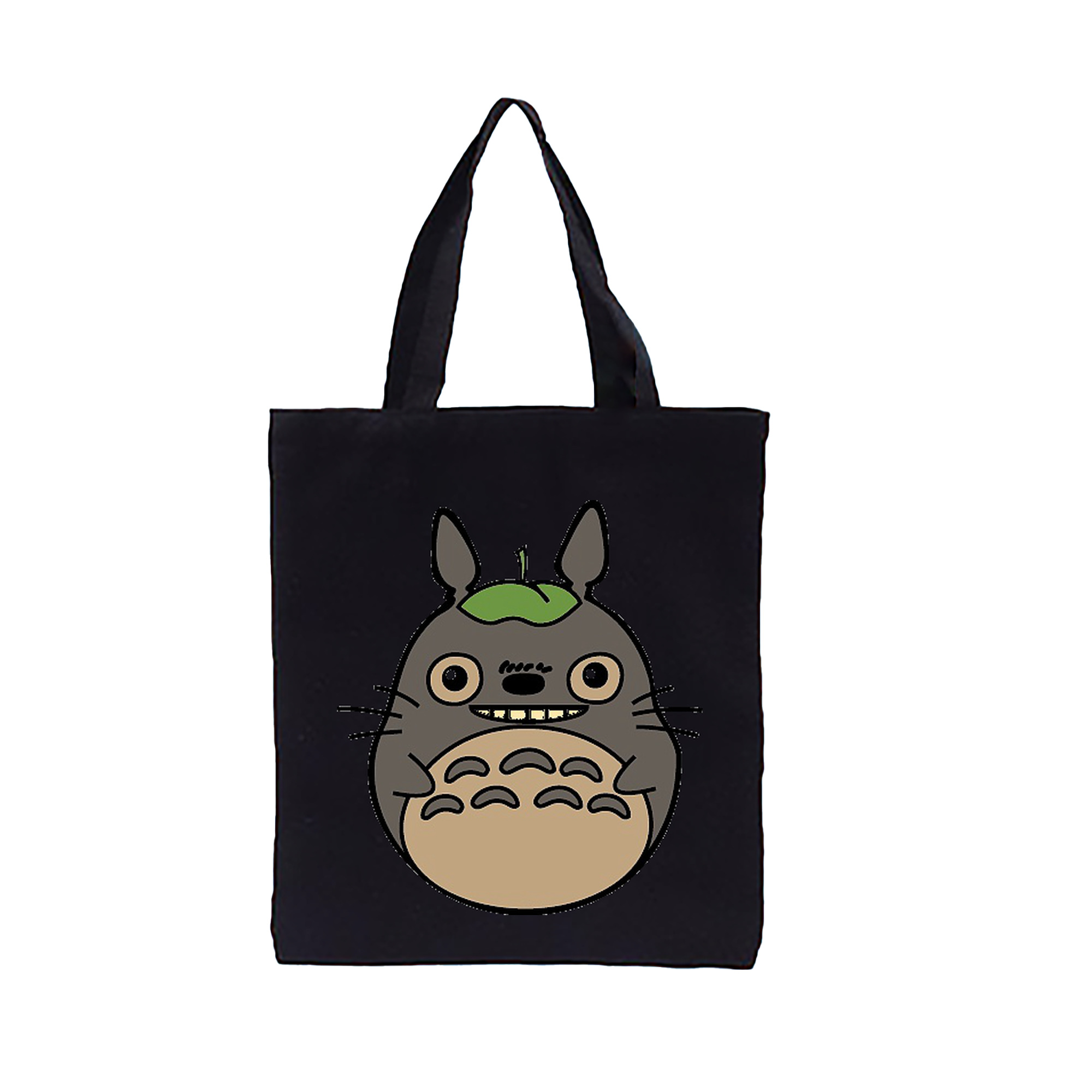 （画像用） となりのトトロ 草壁メイ 草壁サツキ My Neighbor Totoro Satsuki Kusakabe Mei Kusakabe 縦型キャンバス生地手提げバッグ　トートバッグ