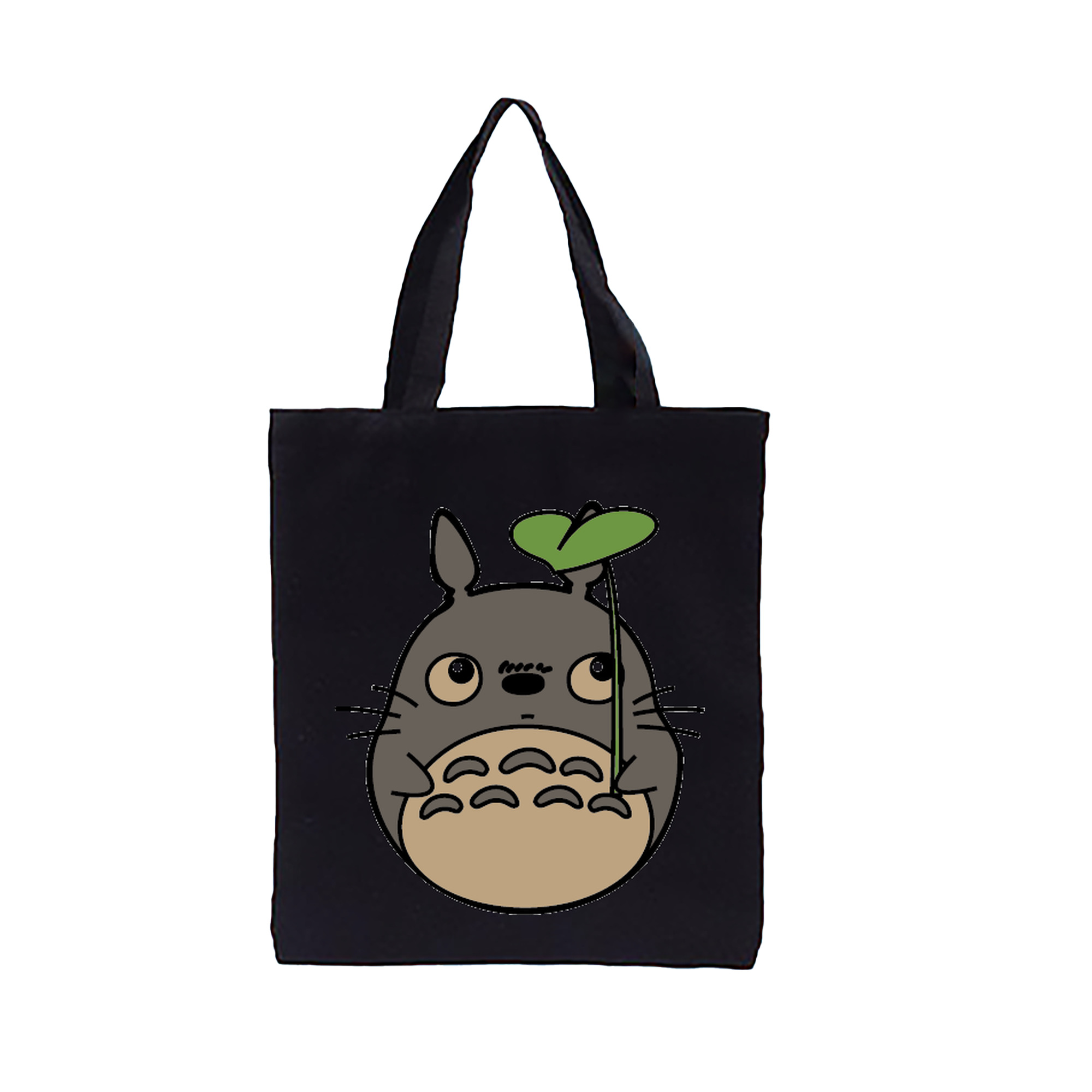 （画像用） となりのトトロ 草壁メイ 草壁サツキ My Neighbor Totoro Satsuki Kusakabe Mei Kusakabe 縦型キャンバス生地手提げバッグ　トートバッグ