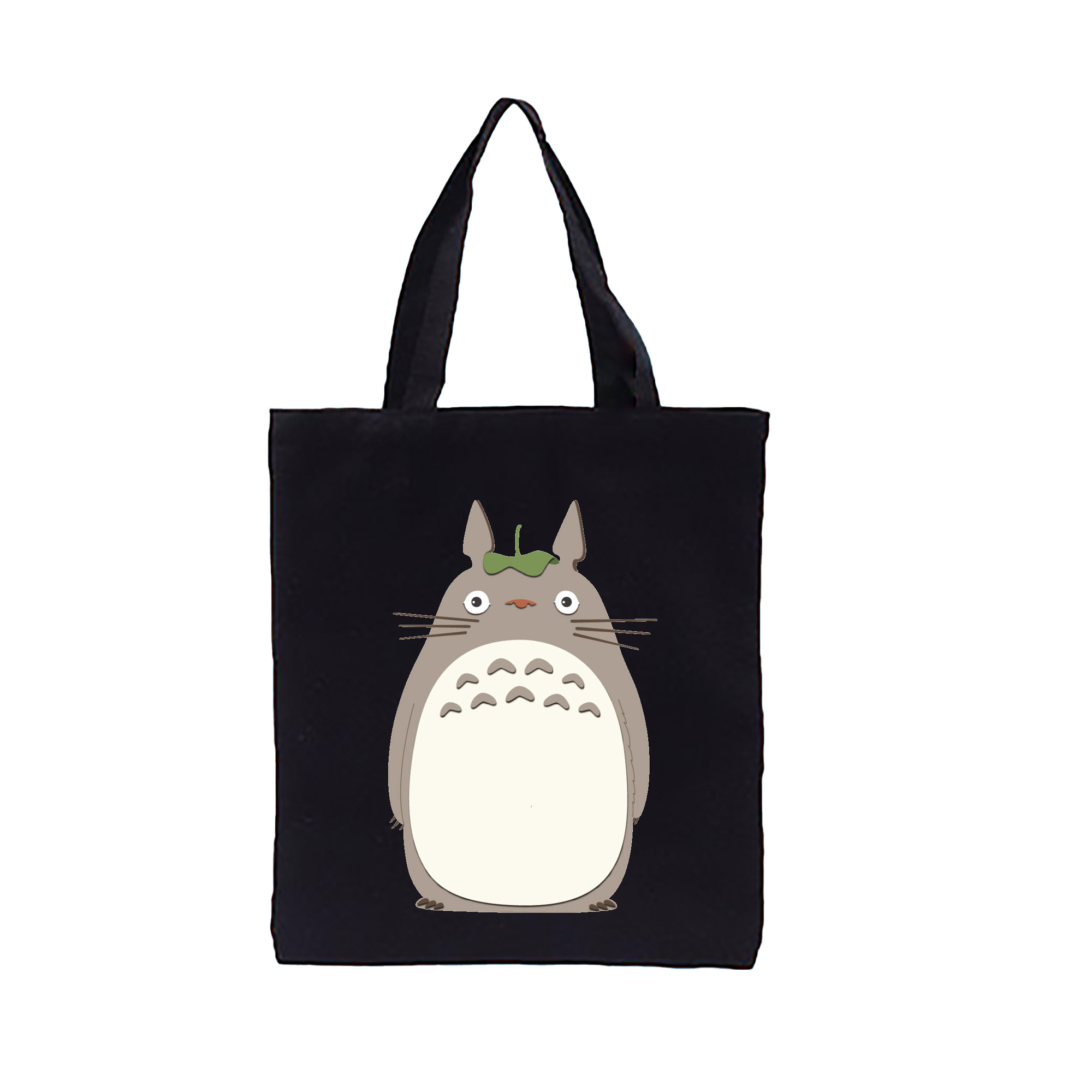 （画像用） となりのトトロ 草壁メイ 草壁サツキ My Neighbor Totoro Satsuki Kusakabe Mei Kusakabe 縦型キャンバス生地手提げバッグ　トートバッグ