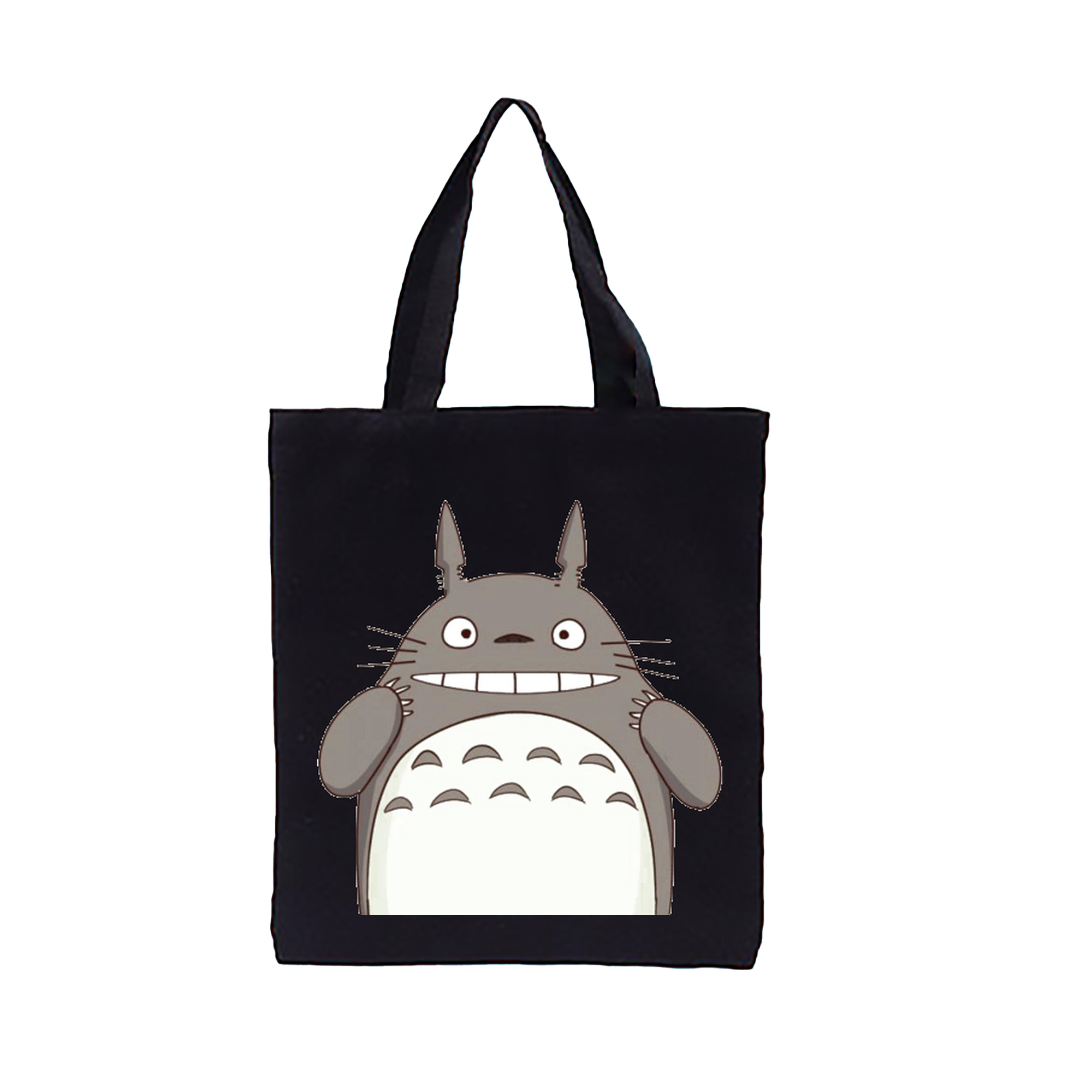 （画像用） となりのトトロ 草壁メイ 草壁サツキ My Neighbor Totoro Satsuki Kusakabe Mei Kusakabe 縦型キャンバス生地手提げバッグ　トートバッグ
