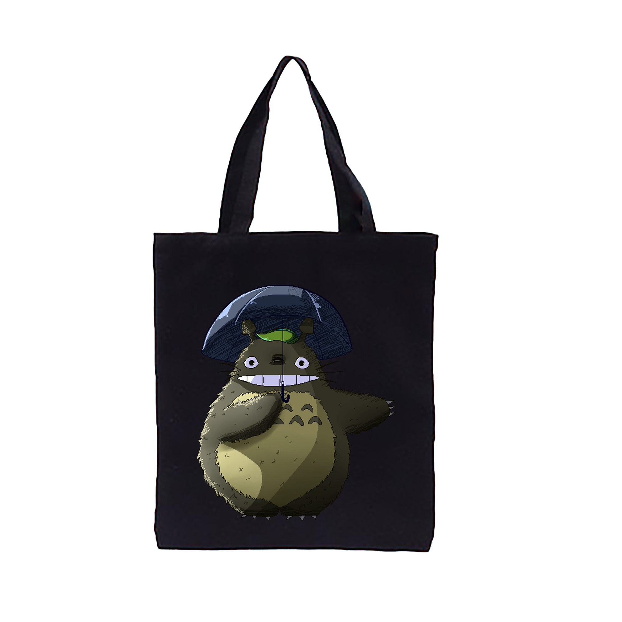 （画像用） となりのトトロ 草壁メイ 草壁サツキ My Neighbor Totoro Satsuki Kusakabe Mei Kusakabe 縦型キャンバス生地手提げバッグ　トートバッグ