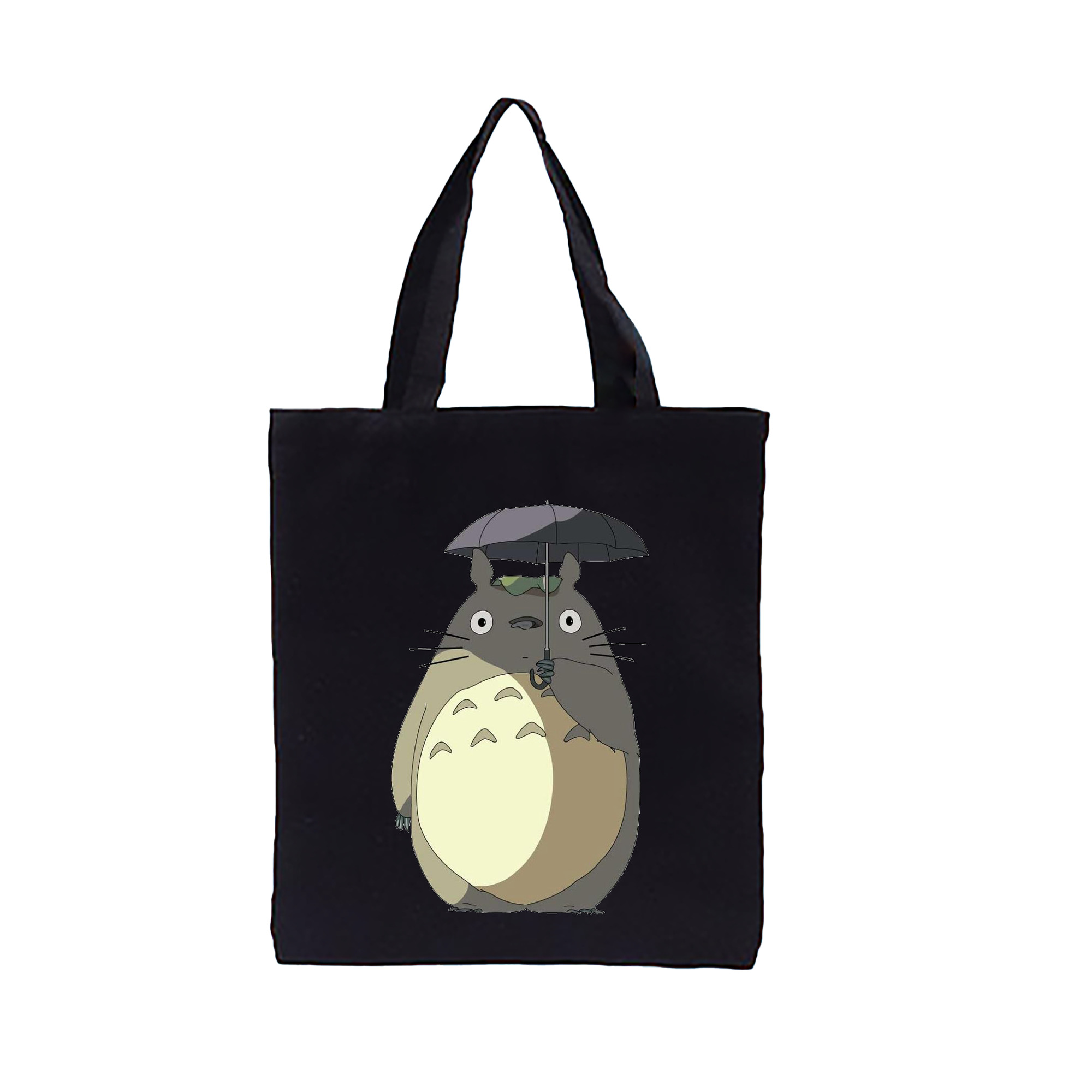 （画像用） となりのトトロ 草壁メイ 草壁サツキ My Neighbor Totoro Satsuki Kusakabe Mei Kusakabe 縦型キャンバス生地手提げバッグ　トートバッグ