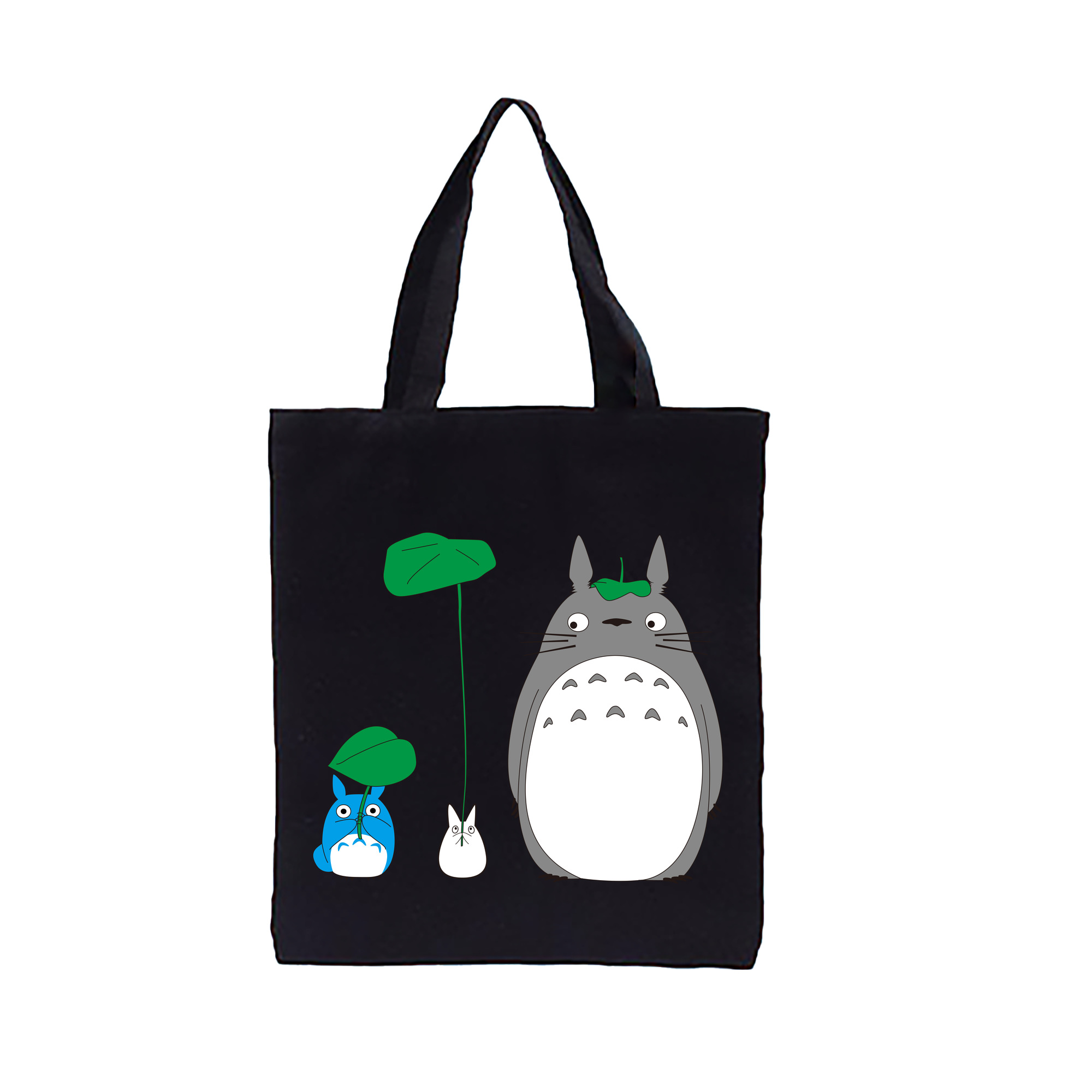 （画像用） となりのトトロ 草壁メイ 草壁サツキ My Neighbor Totoro Satsuki Kusakabe Mei Kusakabe 縦型キャンバス生地手提げバッグ　トートバッグ