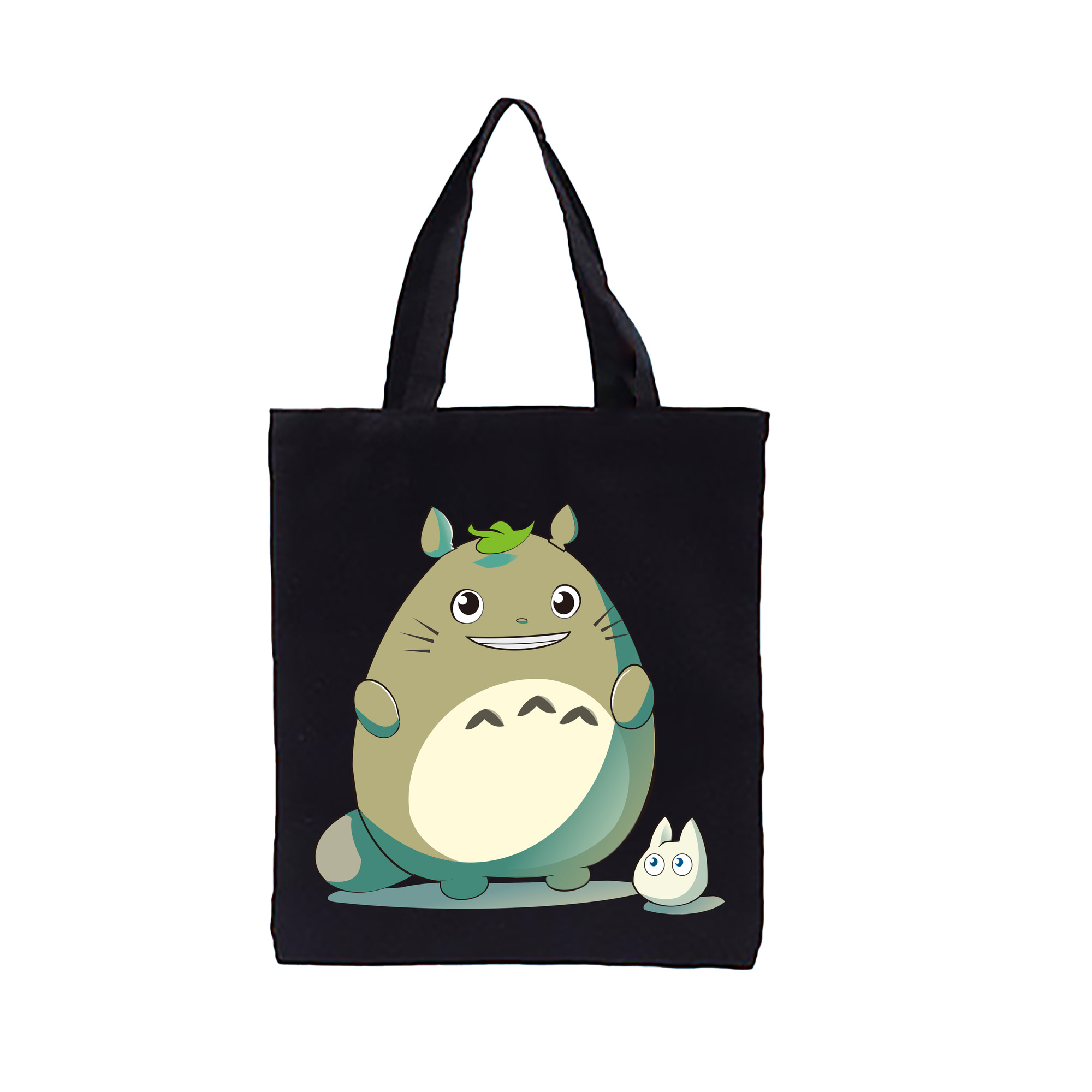 （画像用） となりのトトロ 草壁メイ 草壁サツキ My Neighbor Totoro Satsuki Kusakabe Mei Kusakabe 縦型キャンバス生地手提げバッグ　トートバッグ