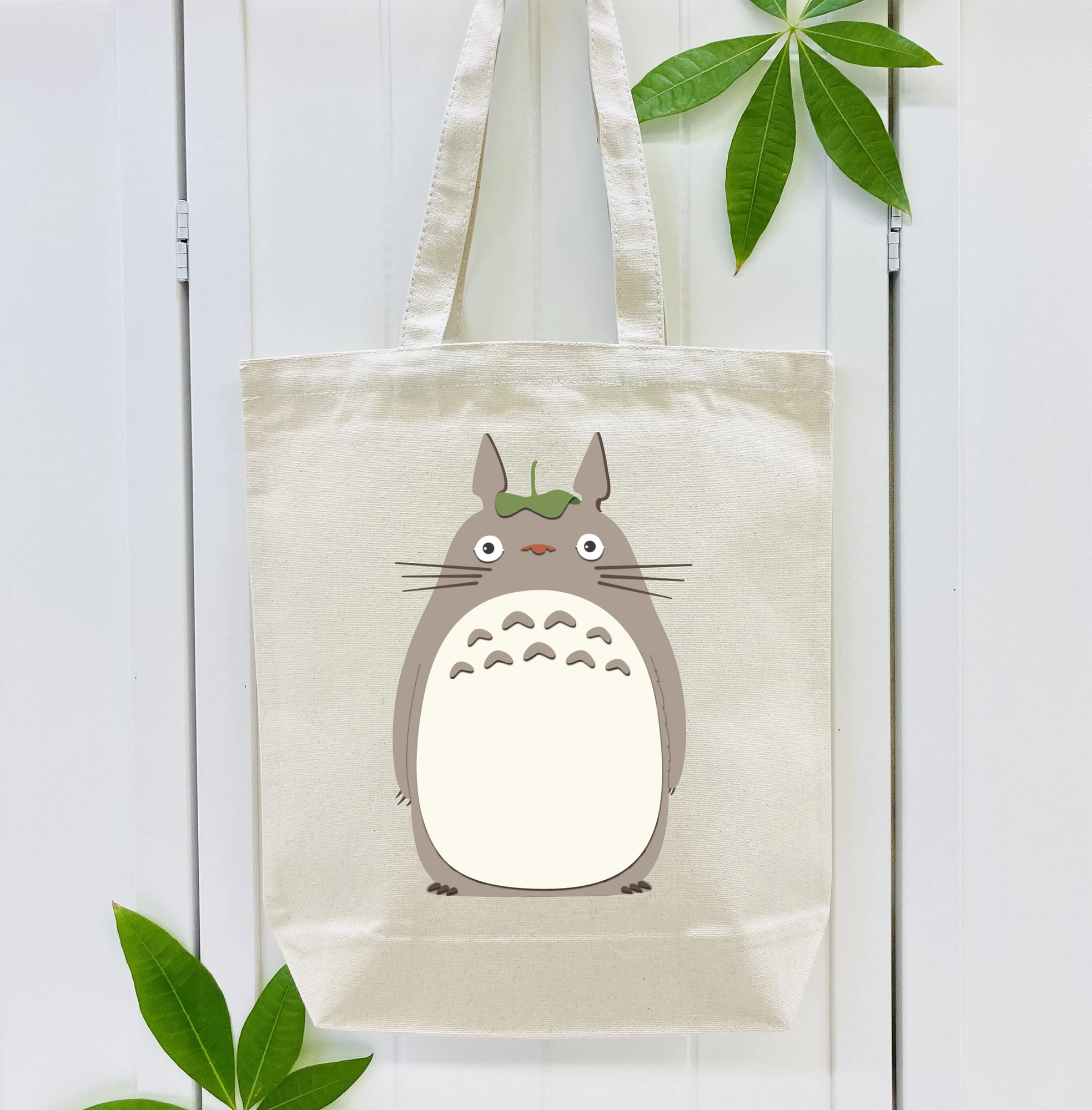 となりのトトロ 草壁メイ 草壁サツキ My Neighbor Totoro Satsuki Kusakabe Mei Kusakabe 縦型キャンバス生地手提げバッグ　トートバッグ
