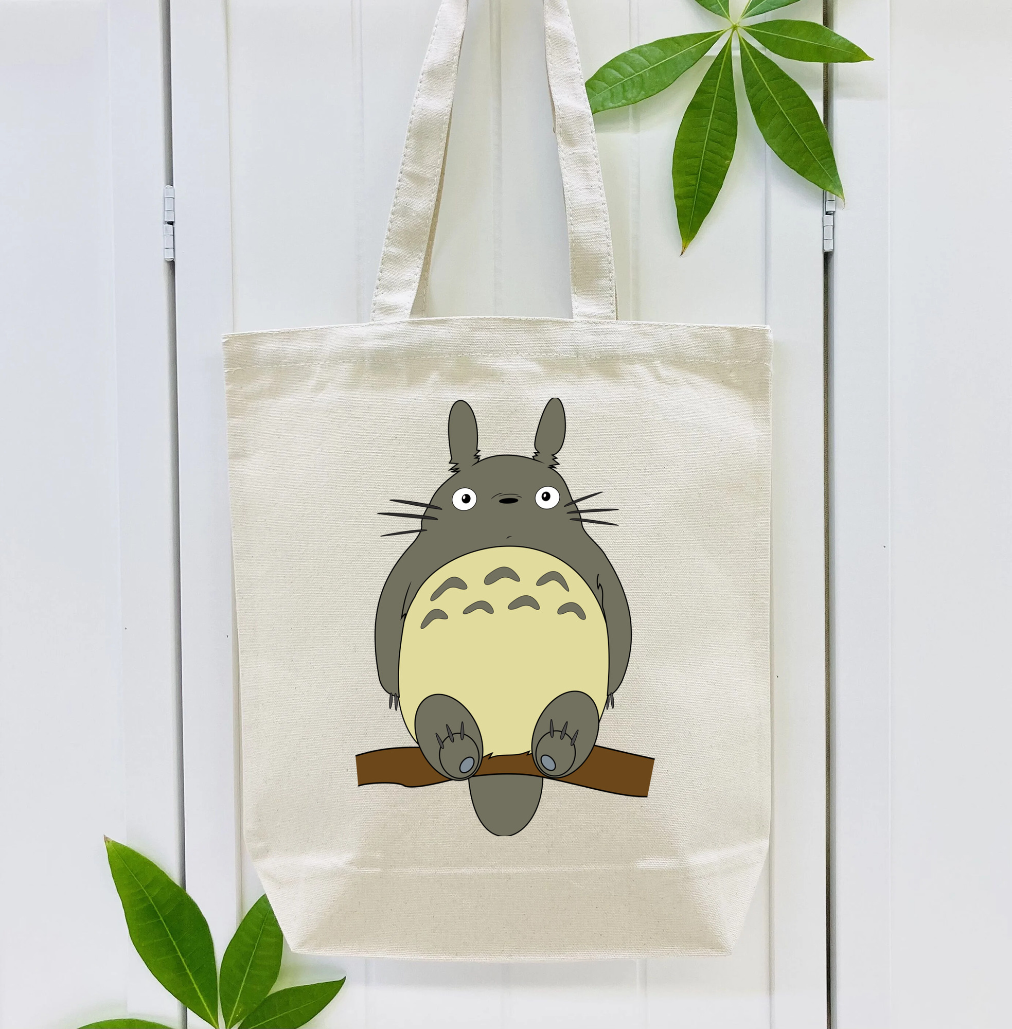 となりのトトロ 草壁メイ 草壁サツキ My Neighbor Totoro Satsuki Kusakabe Mei Kusakabe 縦型キャンバス生地手提げバッグ　トートバッグ