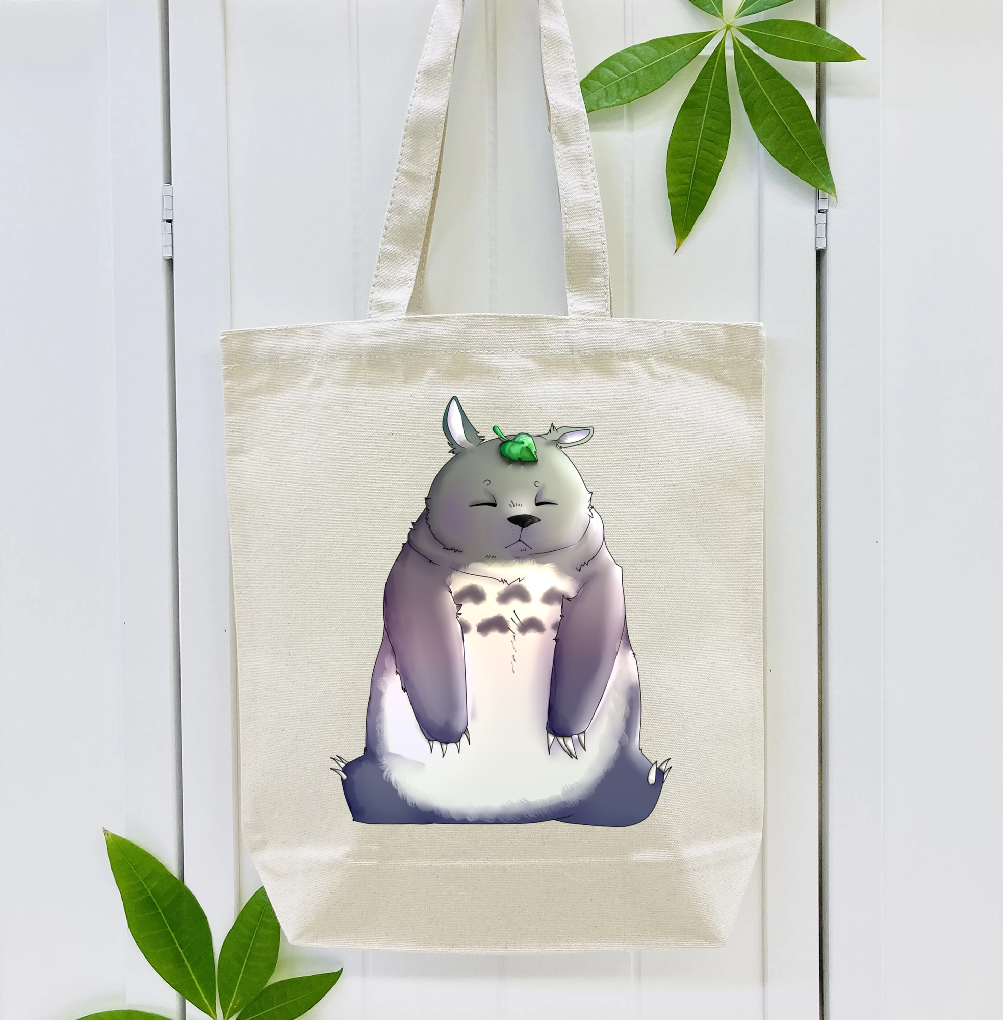 となりのトトロ 草壁メイ 草壁サツキ My Neighbor Totoro Satsuki Kusakabe Mei Kusakabe 縦型キャンバス生地手提げバッグ　トートバッグ