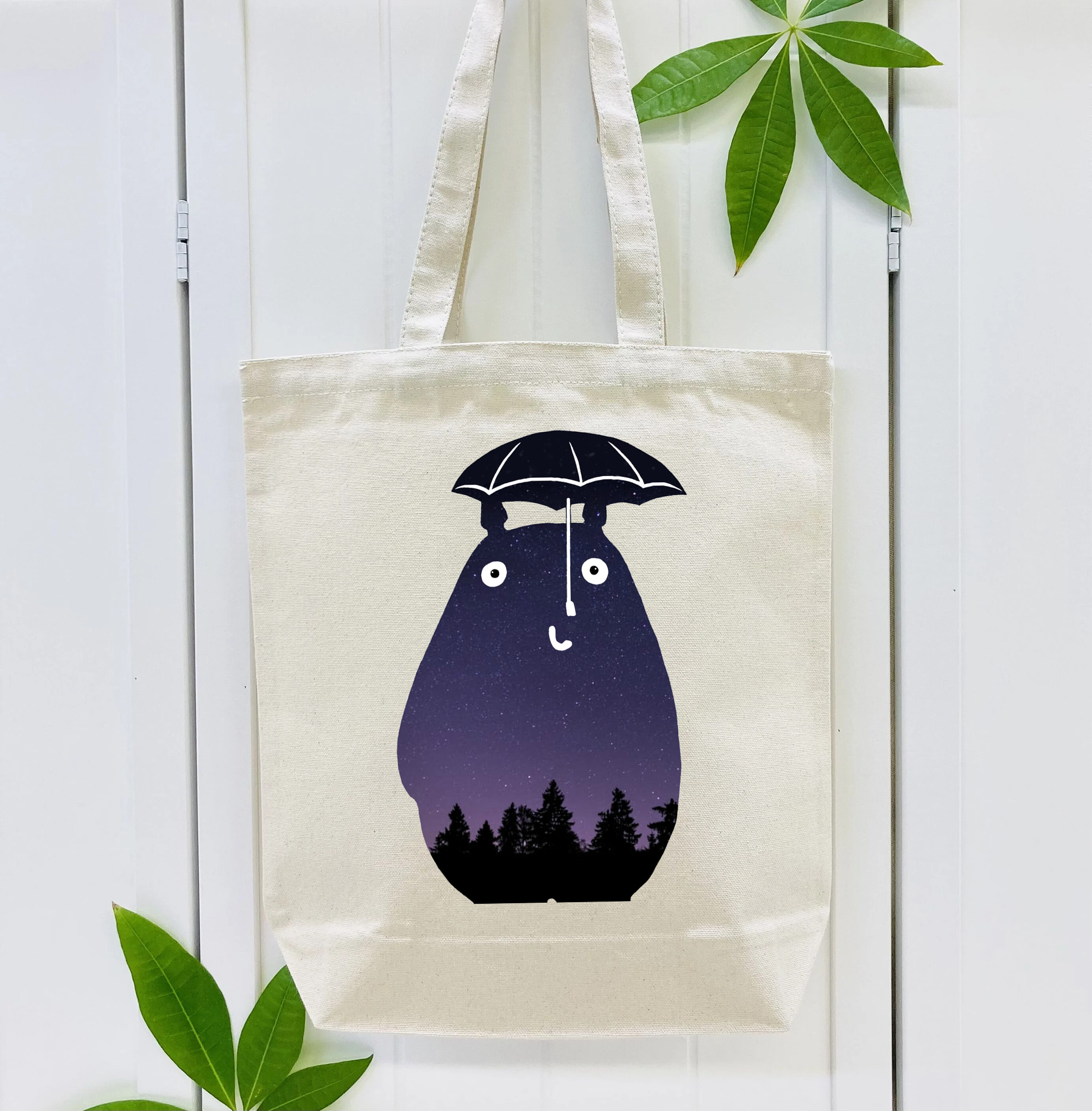 となりのトトロ 草壁メイ 草壁サツキ My Neighbor Totoro Satsuki Kusakabe Mei Kusakabe 縦型キャンバス生地手提げバッグ　トートバッグ