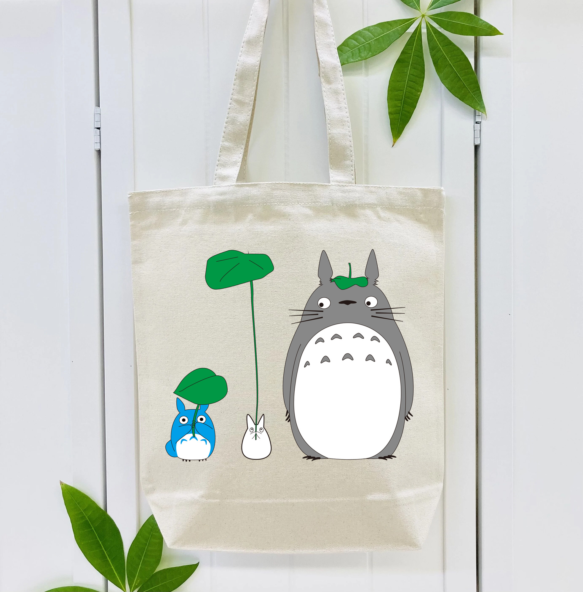 となりのトトロ 草壁メイ 草壁サツキ My Neighbor Totoro Satsuki Kusakabe Mei Kusakabe 縦型キャンバス生地手提げバッグ　トートバッグ