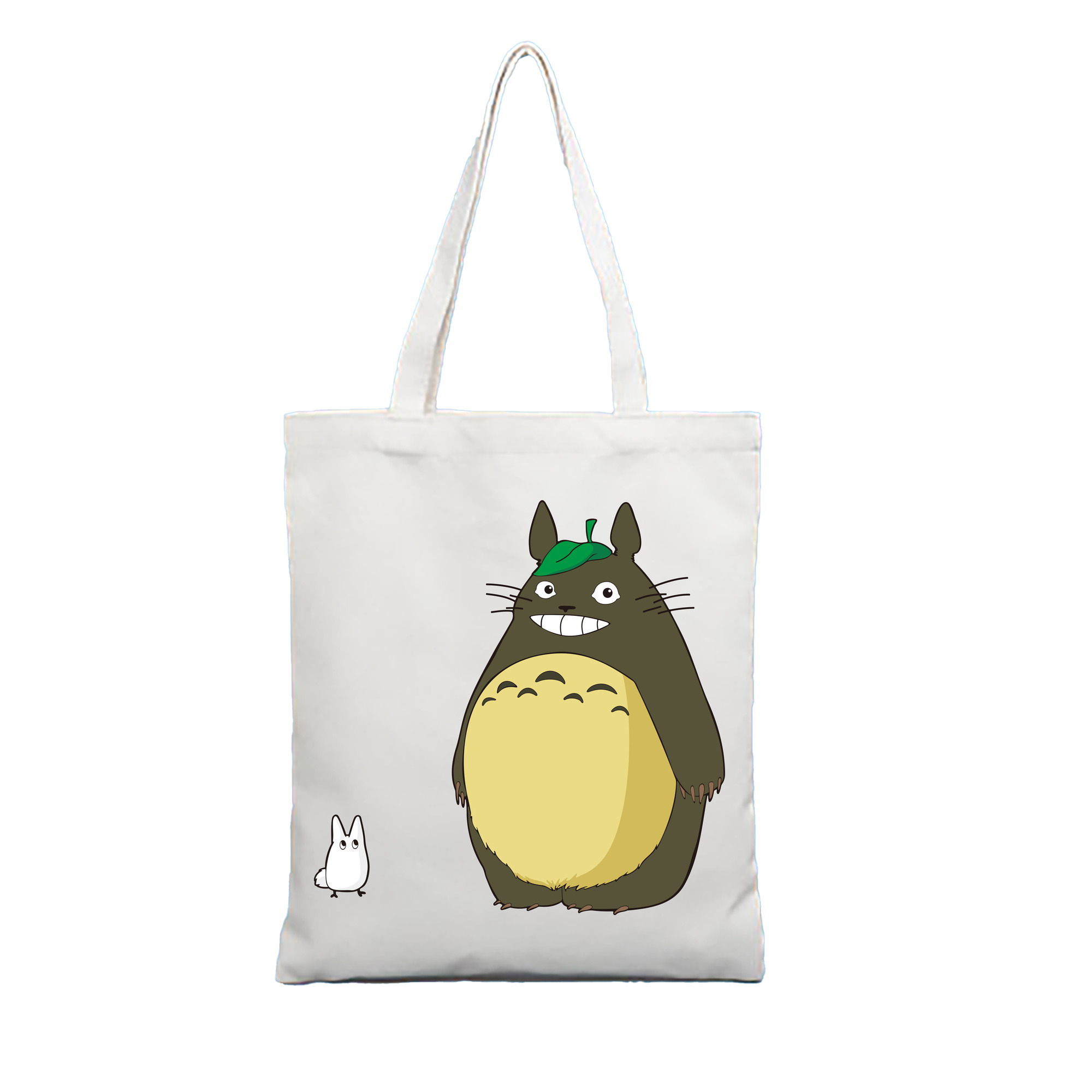 （画像用） となりのトトロ 草壁メイ 草壁サツキ My Neighbor Totoro Satsuki Kusakabe Mei Kusakabe 縦型キャンバス生地手提げバッグ　トートバッグ