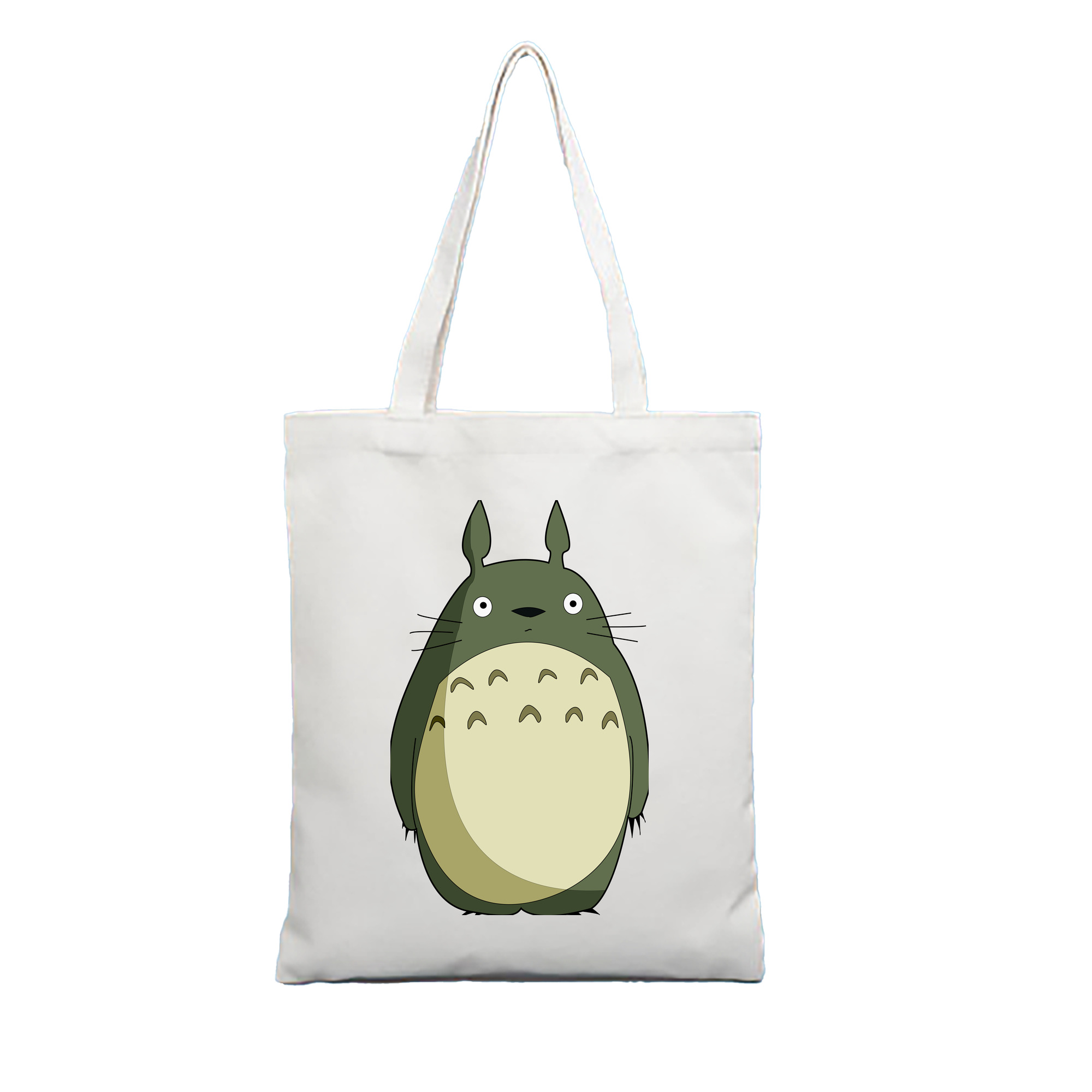 （画像用） となりのトトロ 草壁メイ 草壁サツキ My Neighbor Totoro Satsuki Kusakabe Mei Kusakabe 縦型キャンバス生地手提げバッグ　トートバッグ