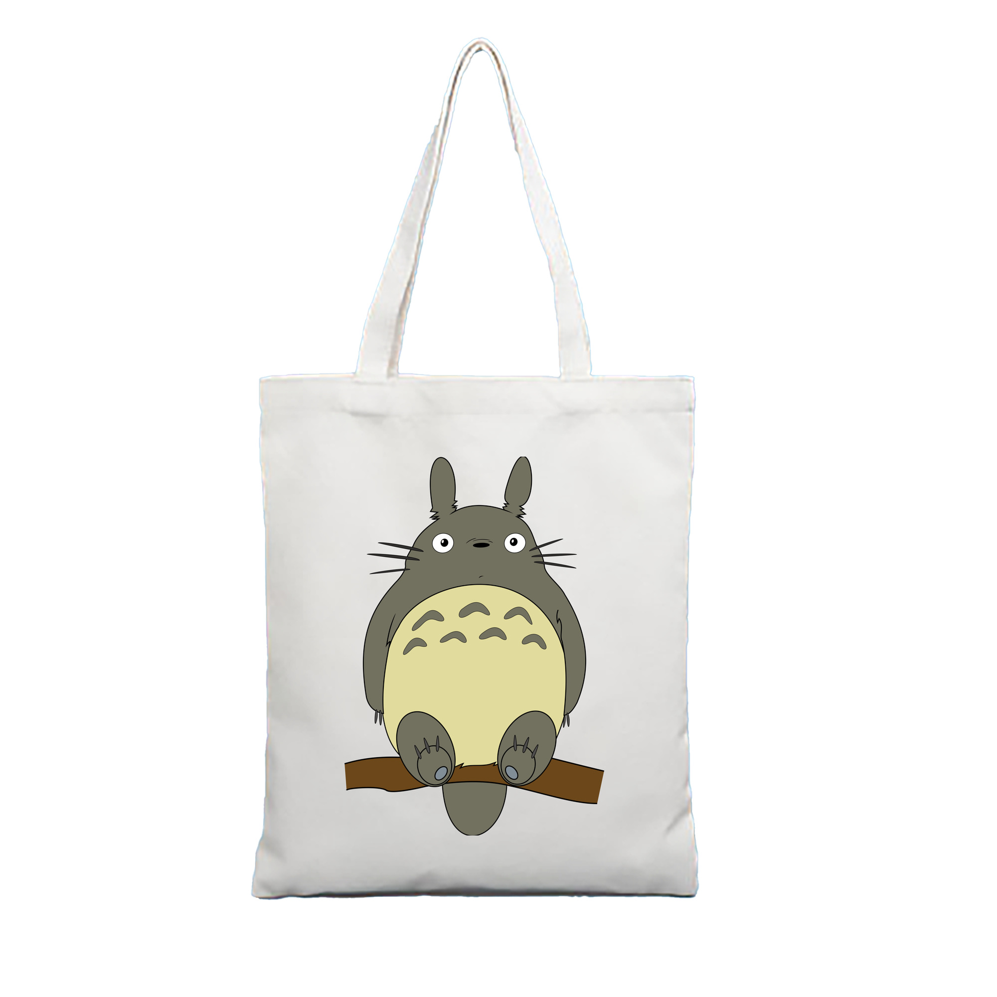 （画像用） となりのトトロ 草壁メイ 草壁サツキ My Neighbor Totoro Satsuki Kusakabe Mei Kusakabe 縦型キャンバス生地手提げバッグ　トートバッグ