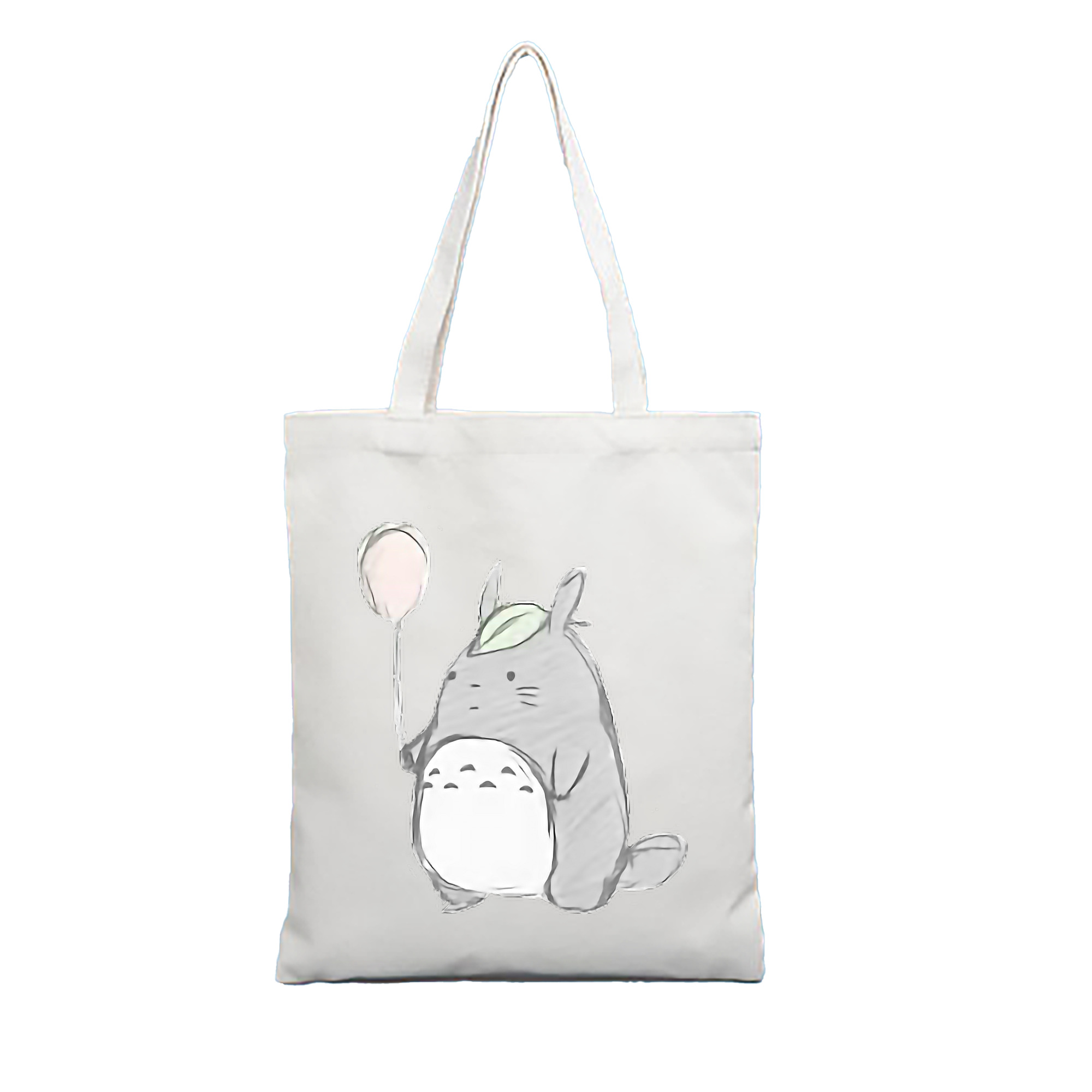 （画像用） となりのトトロ 草壁メイ 草壁サツキ My Neighbor Totoro Satsuki Kusakabe Mei Kusakabe 縦型キャンバス生地手提げバッグ　トートバッグ