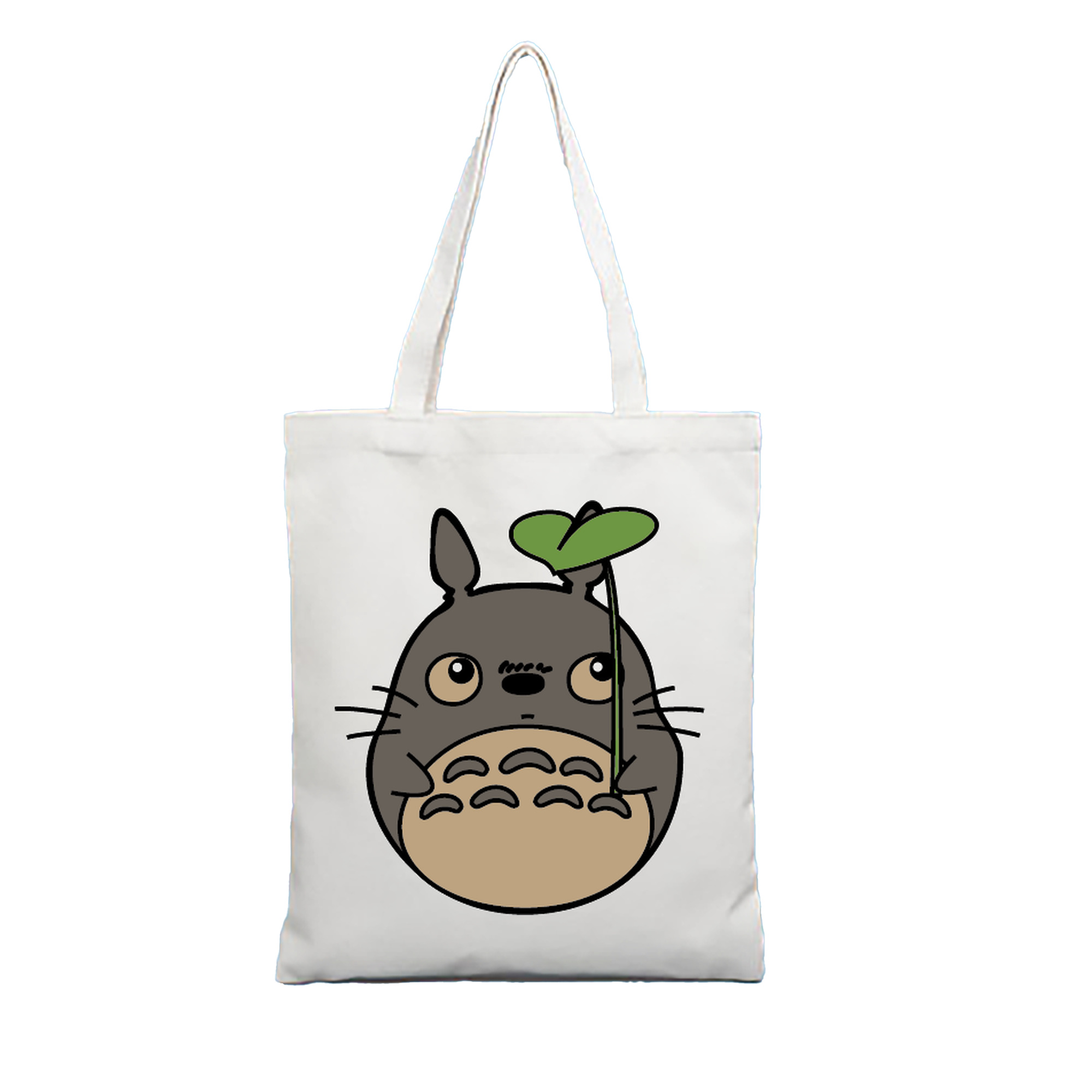 （画像用） となりのトトロ 草壁メイ 草壁サツキ My Neighbor Totoro Satsuki Kusakabe Mei Kusakabe 縦型キャンバス生地手提げバッグ　トートバッグ