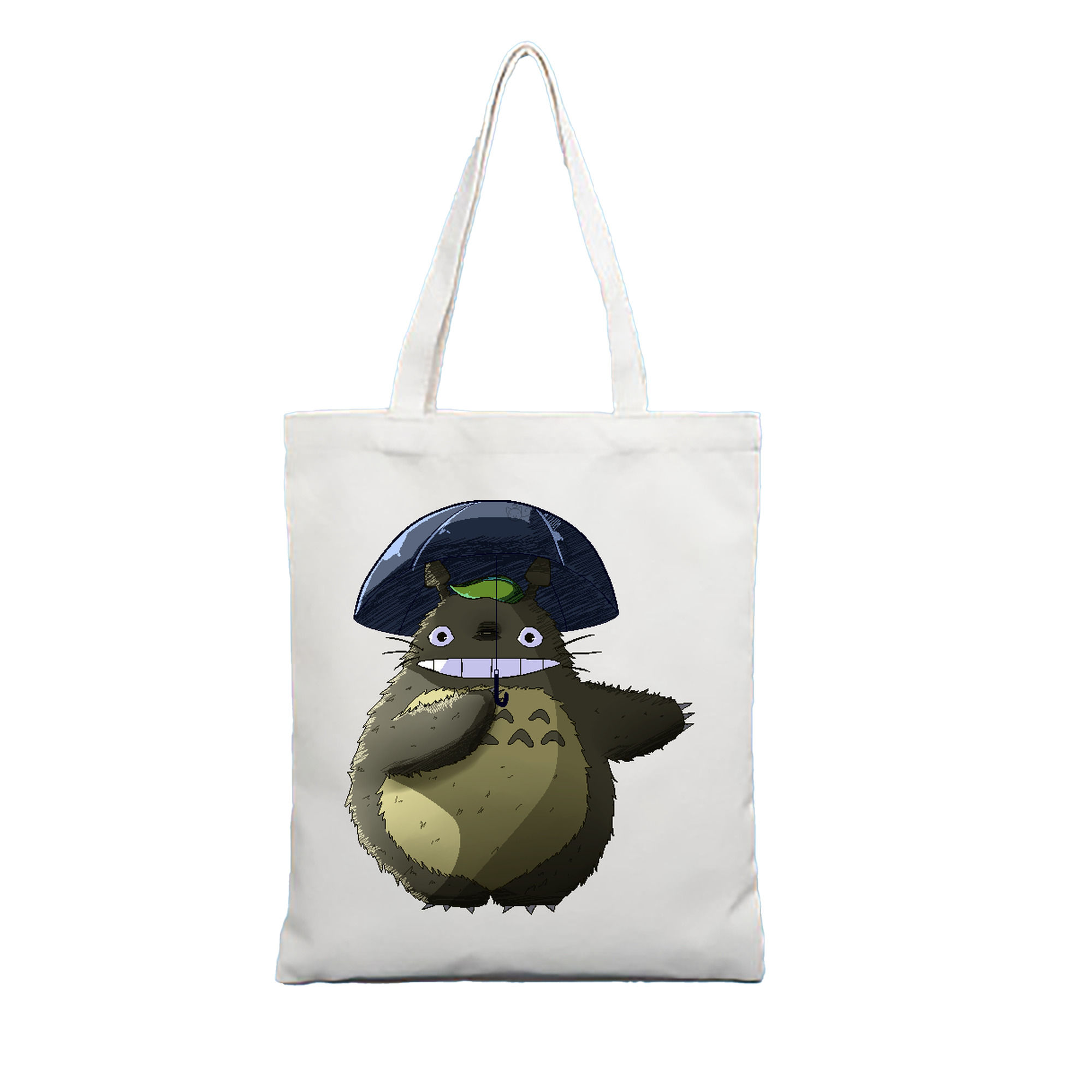 （画像用） となりのトトロ 草壁メイ 草壁サツキ My Neighbor Totoro Satsuki Kusakabe Mei Kusakabe 縦型キャンバス生地手提げバッグ　トートバッグ