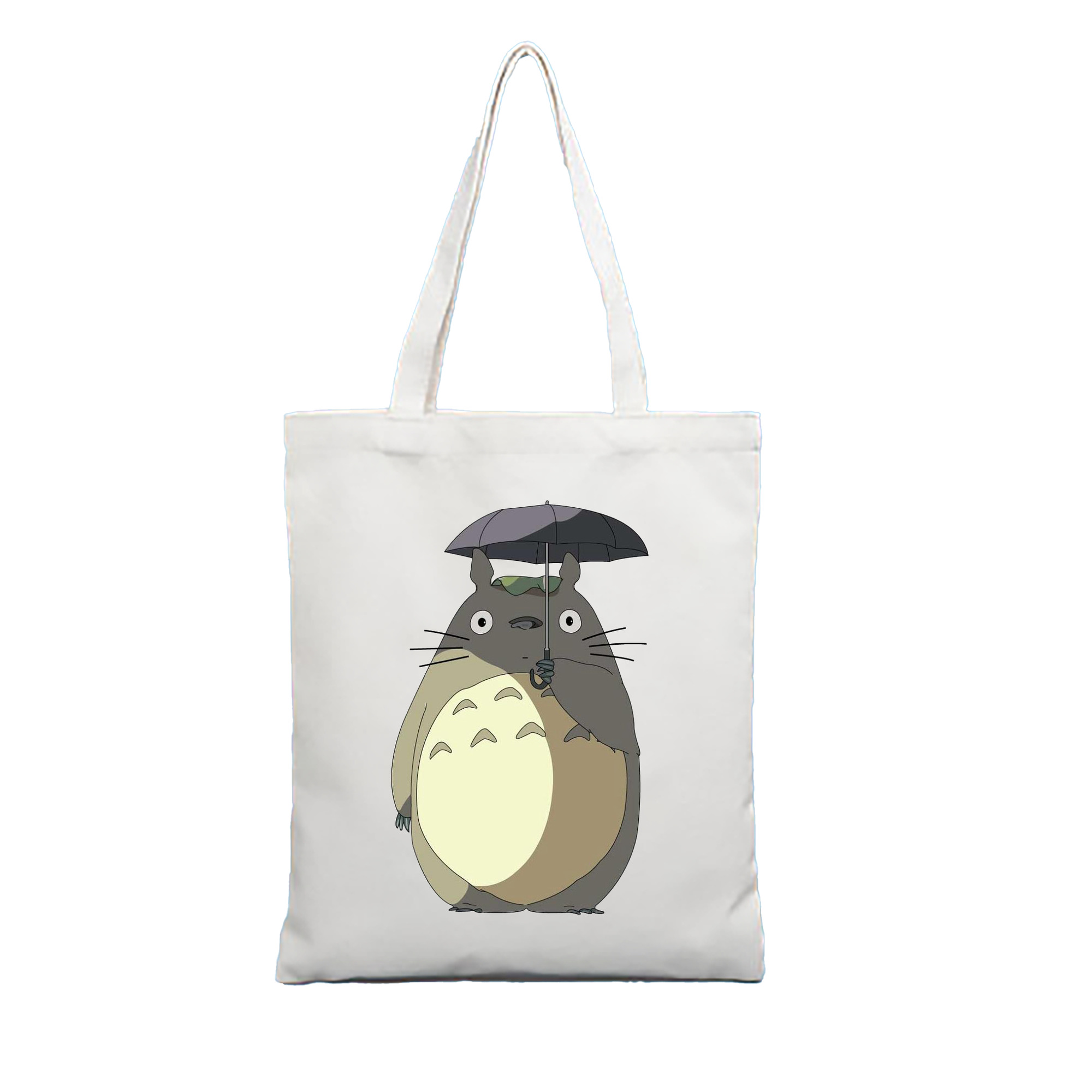 （画像用） となりのトトロ 草壁メイ 草壁サツキ My Neighbor Totoro Satsuki Kusakabe Mei Kusakabe 縦型キャンバス生地手提げバッグ　トートバッグ