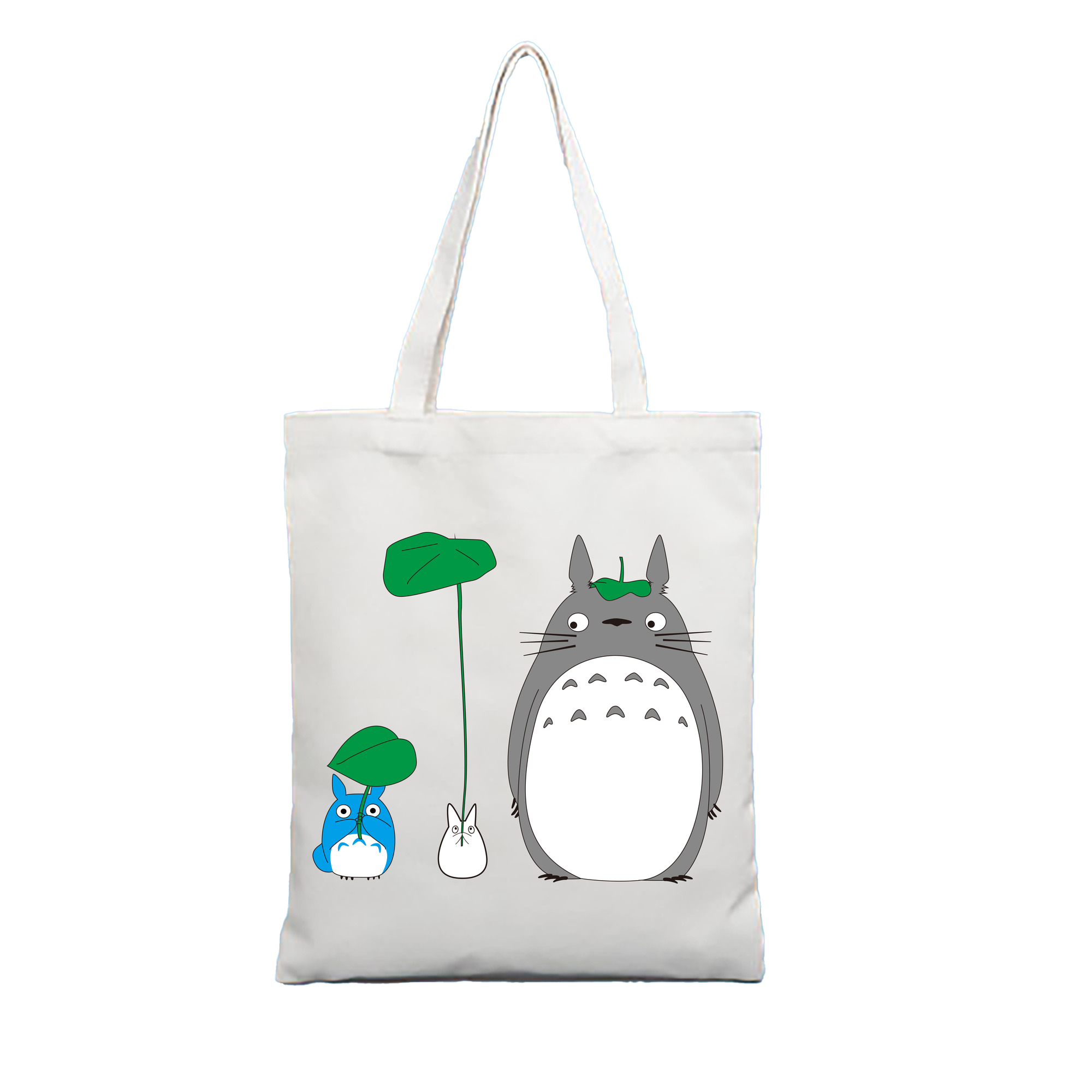 （画像用） となりのトトロ 草壁メイ 草壁サツキ My Neighbor Totoro Satsuki Kusakabe Mei Kusakabe 縦型キャンバス生地手提げバッグ　トートバッグ