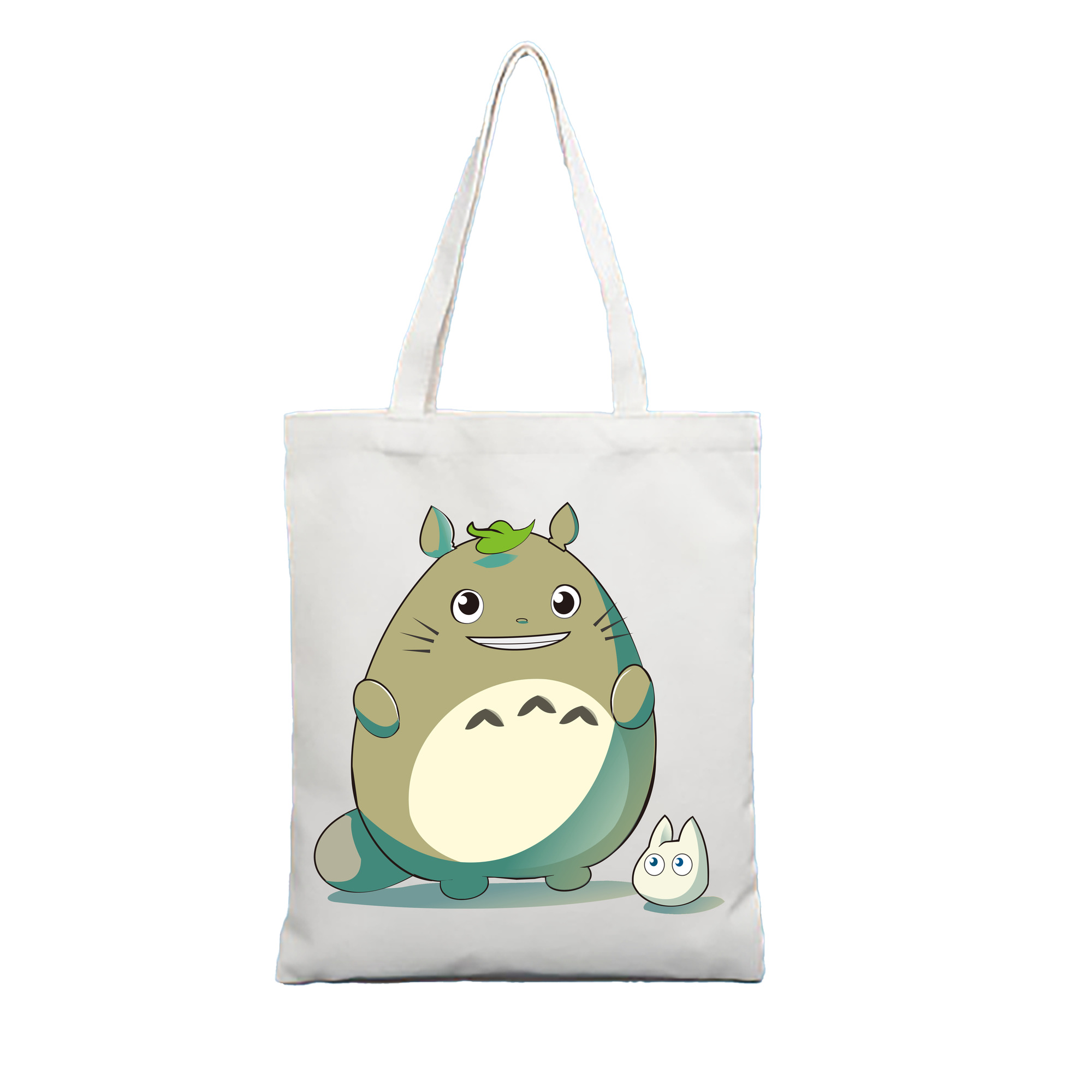 （画像用） となりのトトロ 草壁メイ 草壁サツキ My Neighbor Totoro Satsuki Kusakabe Mei Kusakabe 縦型キャンバス生地手提げバッグ　トートバッグ