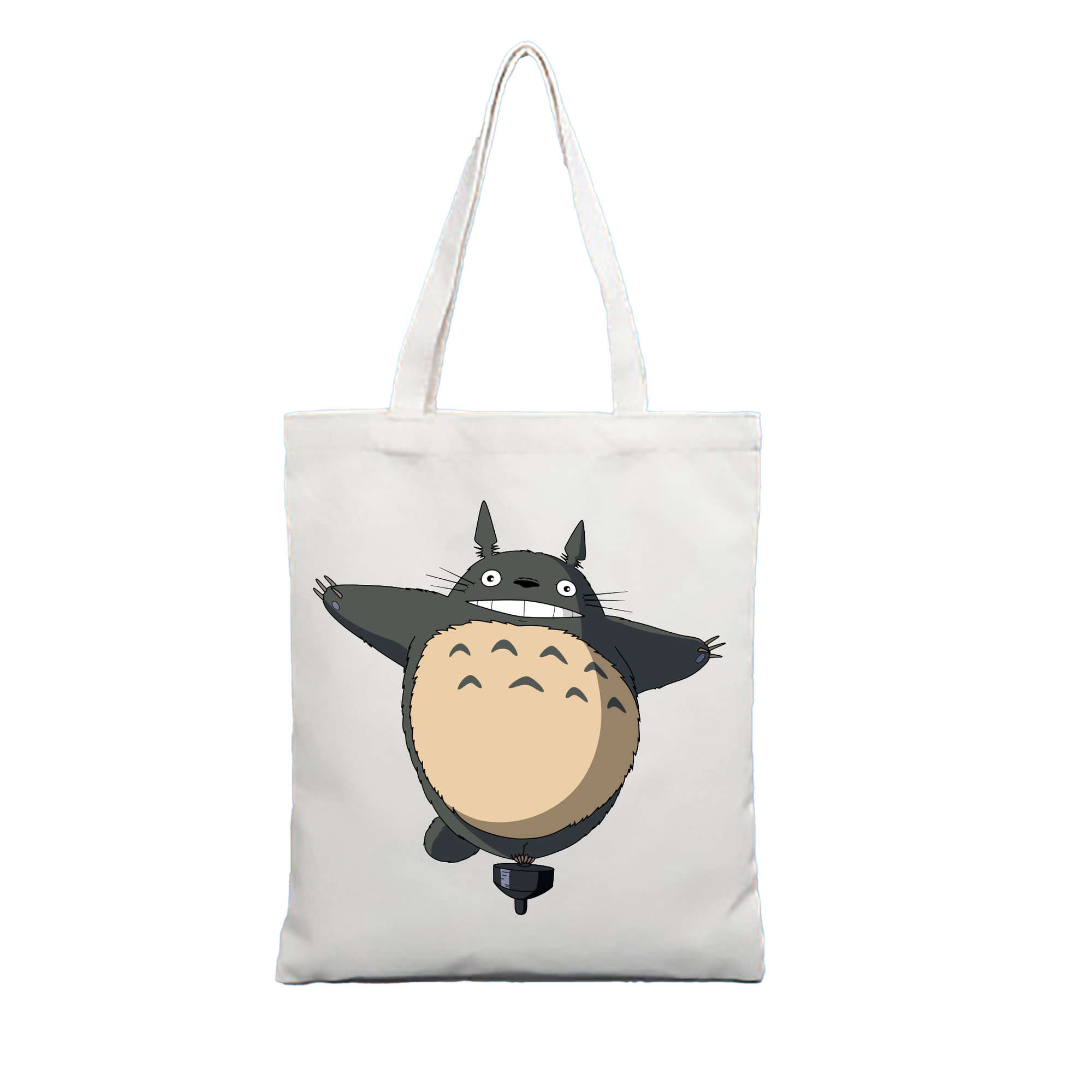 （画像用） となりのトトロ 草壁メイ 草壁サツキ My Neighbor Totoro Satsuki Kusakabe Mei Kusakabe 縦型キャンバス生地手提げバッグ　トートバッグ