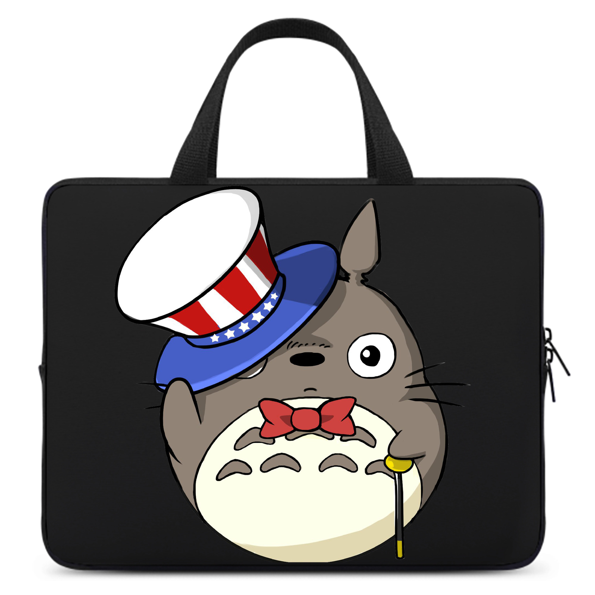 （画像用） となりのトトロ 草壁メイ 草壁サツキ My Neighbor Totoro Satsuki Kusakabe Mei Kusakabe 手提げノートパソコンバッグ