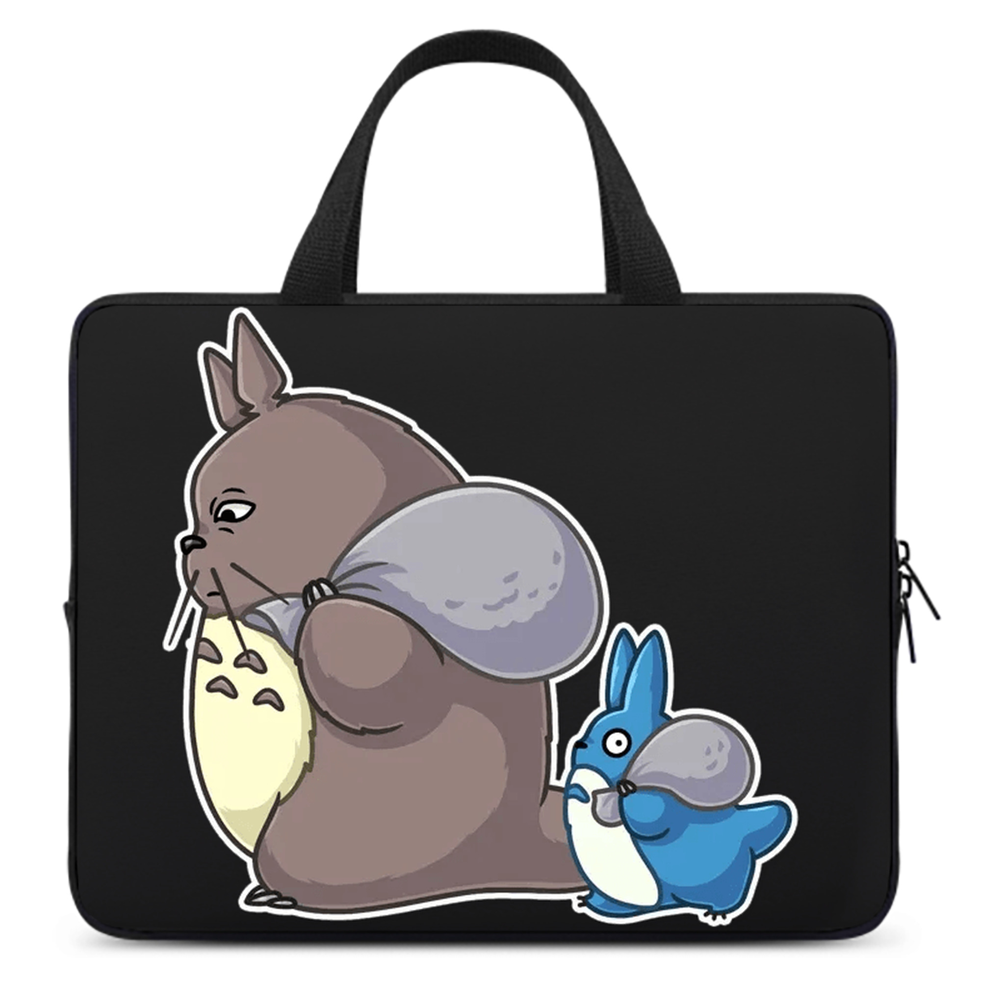 （画像用） となりのトトロ 草壁メイ 草壁サツキ My Neighbor Totoro Satsuki Kusakabe Mei Kusakabe 手提げノートパソコンバッグ