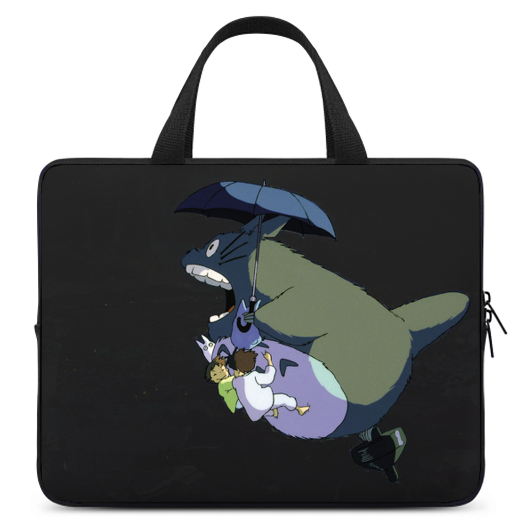 （画像用） となりのトトロ 草壁メイ 草壁サツキ My Neighbor Totoro Satsuki Kusakabe Mei Kusakabe 手提げノートパソコンバッグ