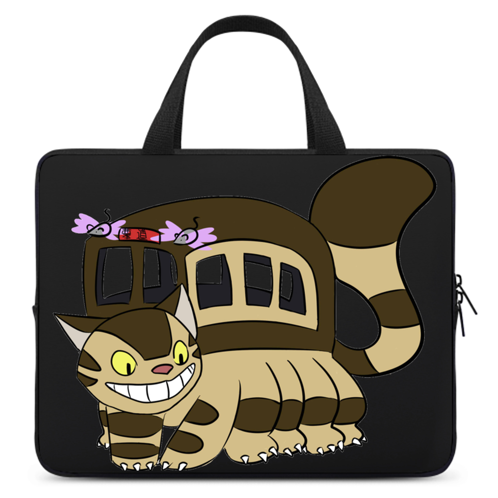 （画像用） となりのトトロ 草壁メイ 草壁サツキ My Neighbor Totoro Satsuki Kusakabe Mei Kusakabe 手提げノートパソコンバッグ