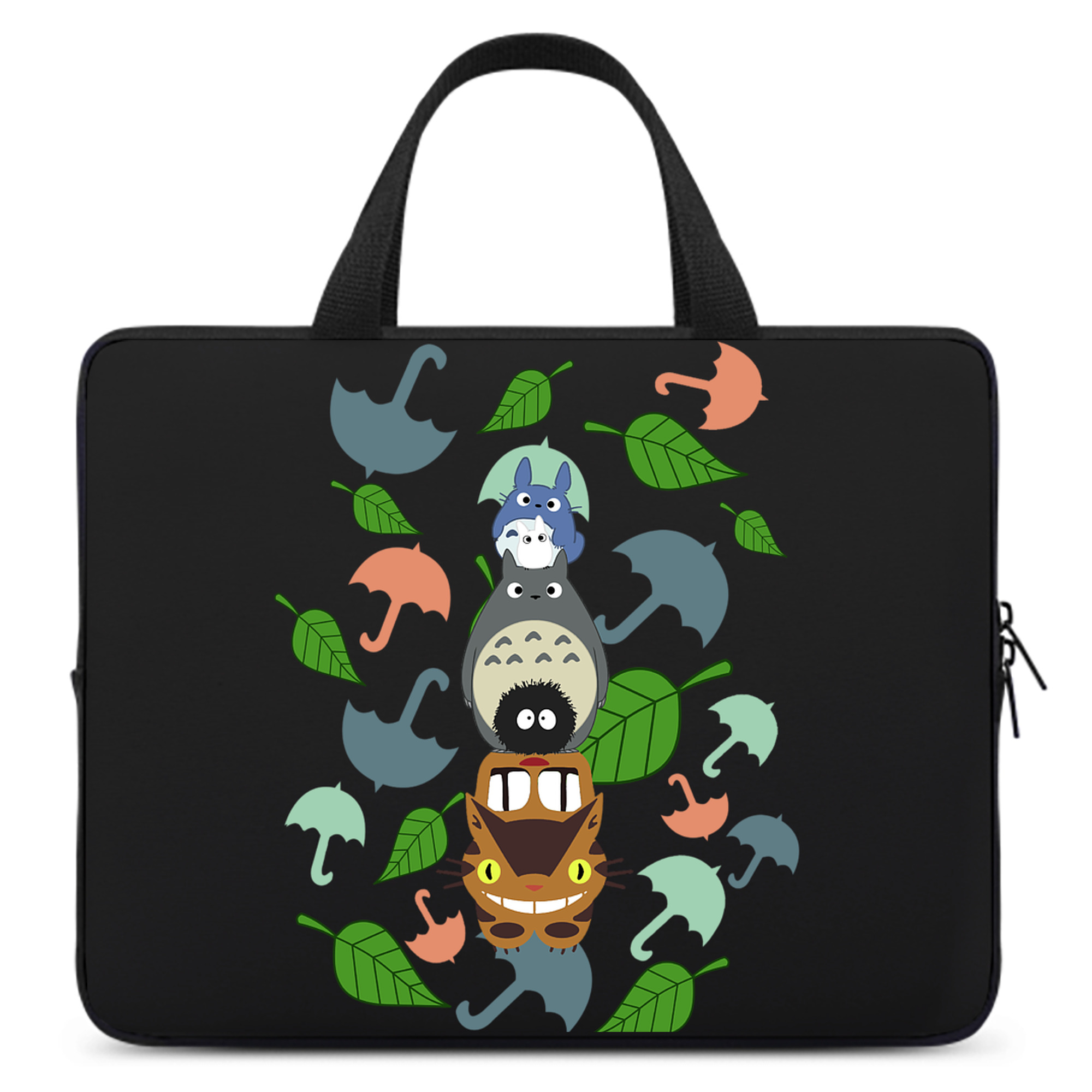 （画像用） となりのトトロ 草壁メイ 草壁サツキ My Neighbor Totoro Satsuki Kusakabe Mei Kusakabe 手提げノートパソコンバッグ