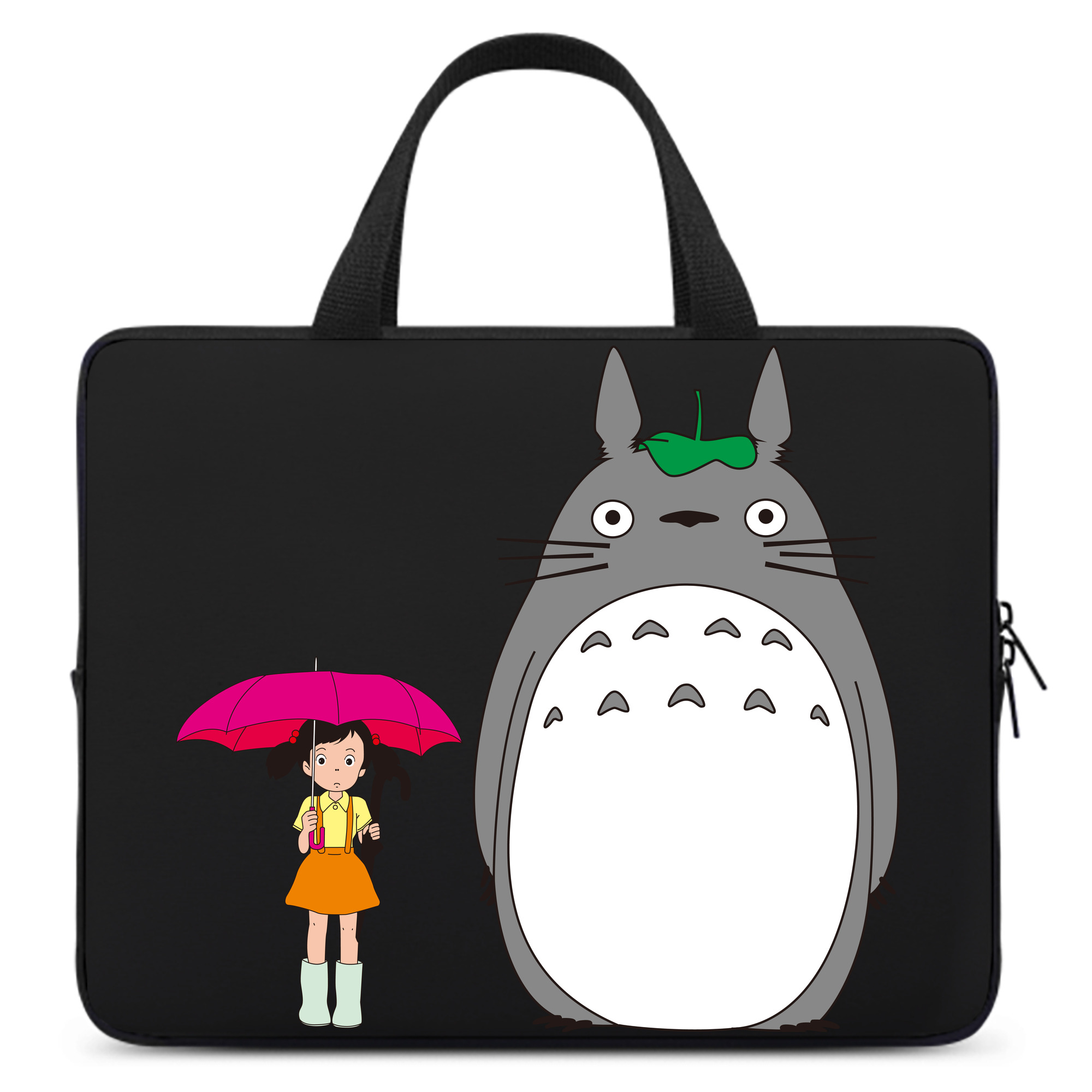 （画像用） となりのトトロ 草壁メイ 草壁サツキ My Neighbor Totoro Satsuki Kusakabe Mei Kusakabe 手提げノートパソコンバッグ
