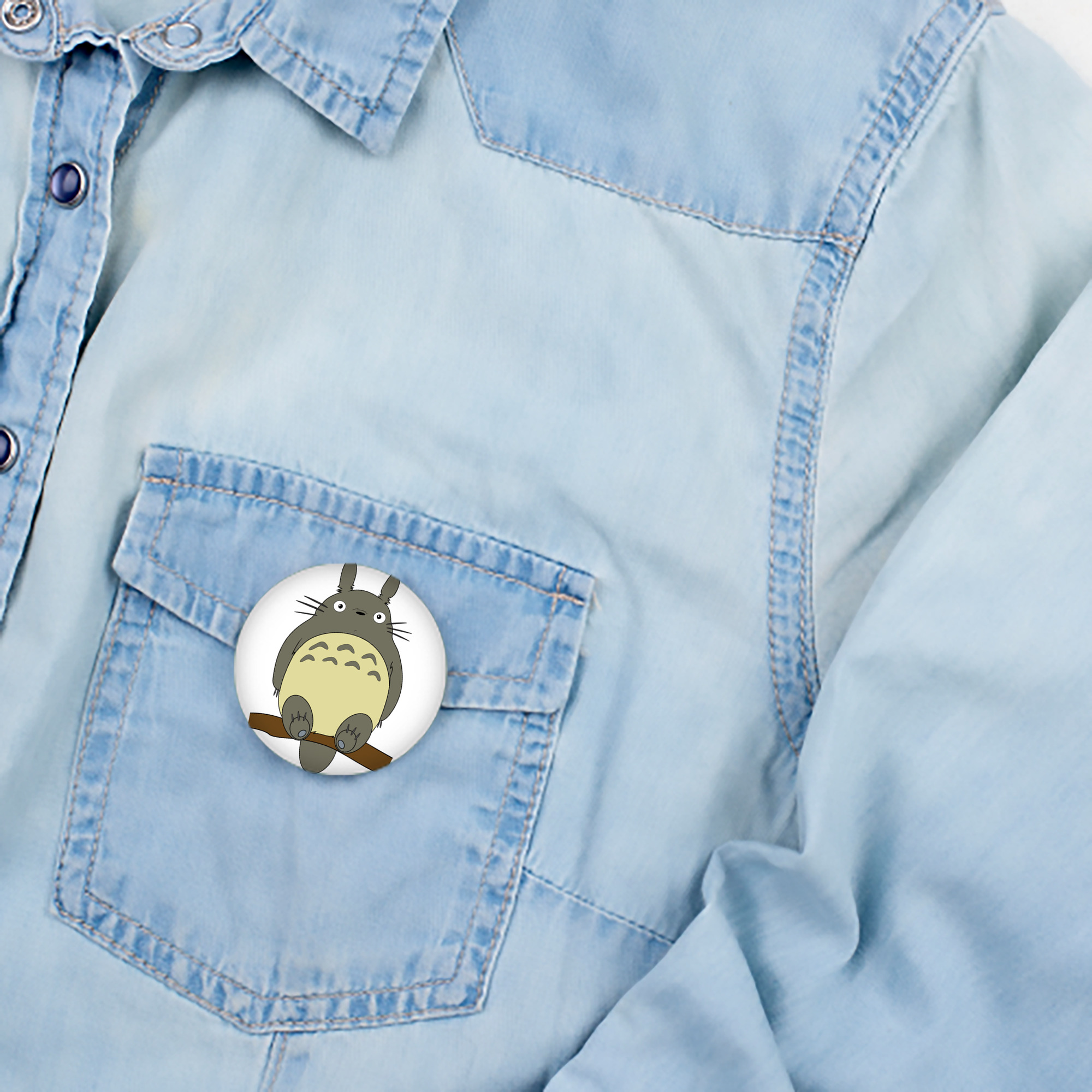 となりのトトロ 草壁メイ 草壁サツキ My Neighbor Totoro Satsuki Kusakabe Mei Kusakabe 6cm 缶バッジ 複数セット