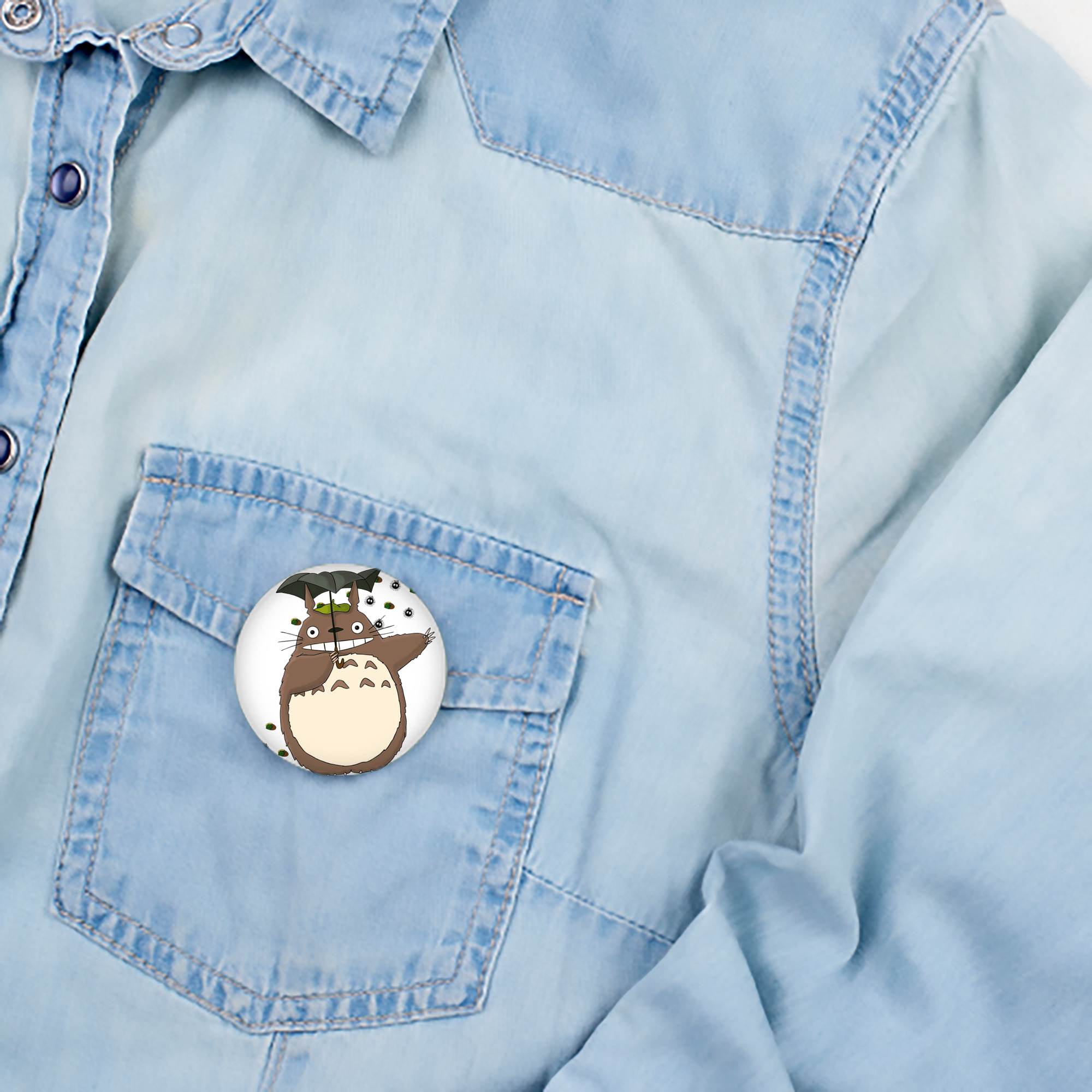 となりのトトロ 草壁メイ 草壁サツキ My Neighbor Totoro Satsuki Kusakabe Mei Kusakabe 6cm 缶バッジ 複数セット