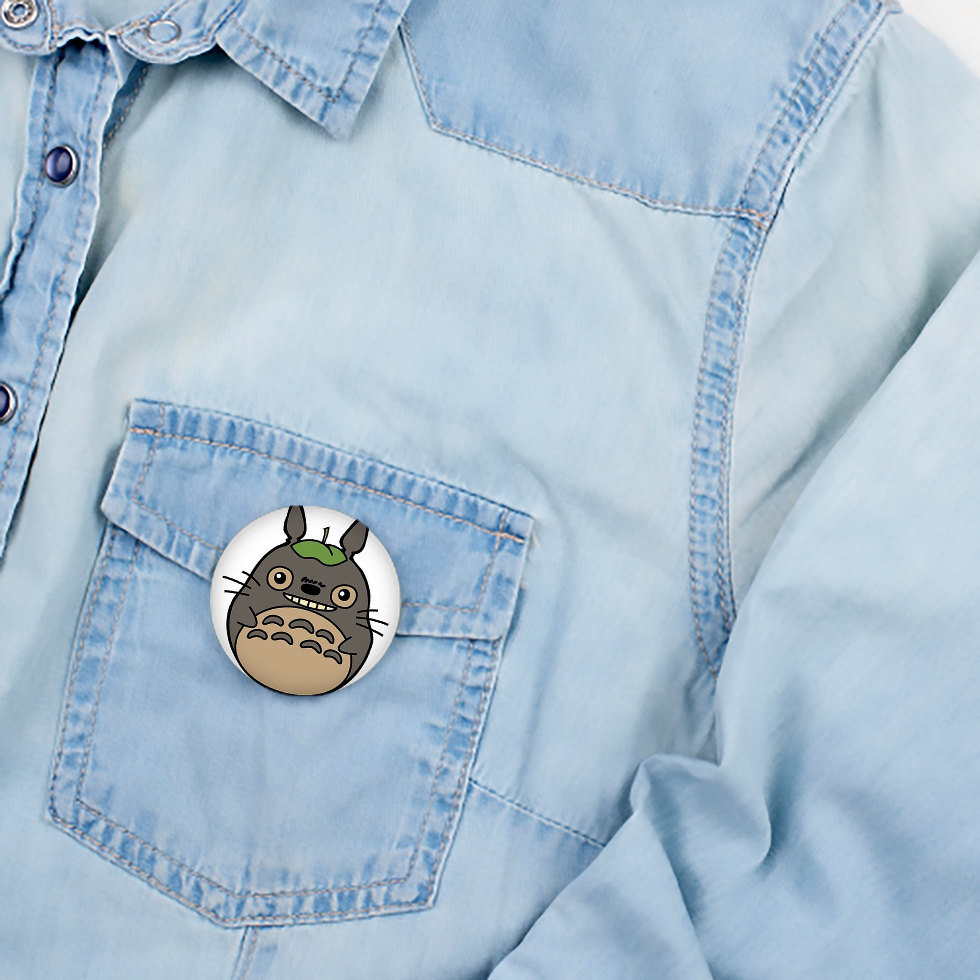 となりのトトロ 草壁メイ 草壁サツキ My Neighbor Totoro Satsuki Kusakabe Mei Kusakabe 6cm 缶バッジ 複数セット
