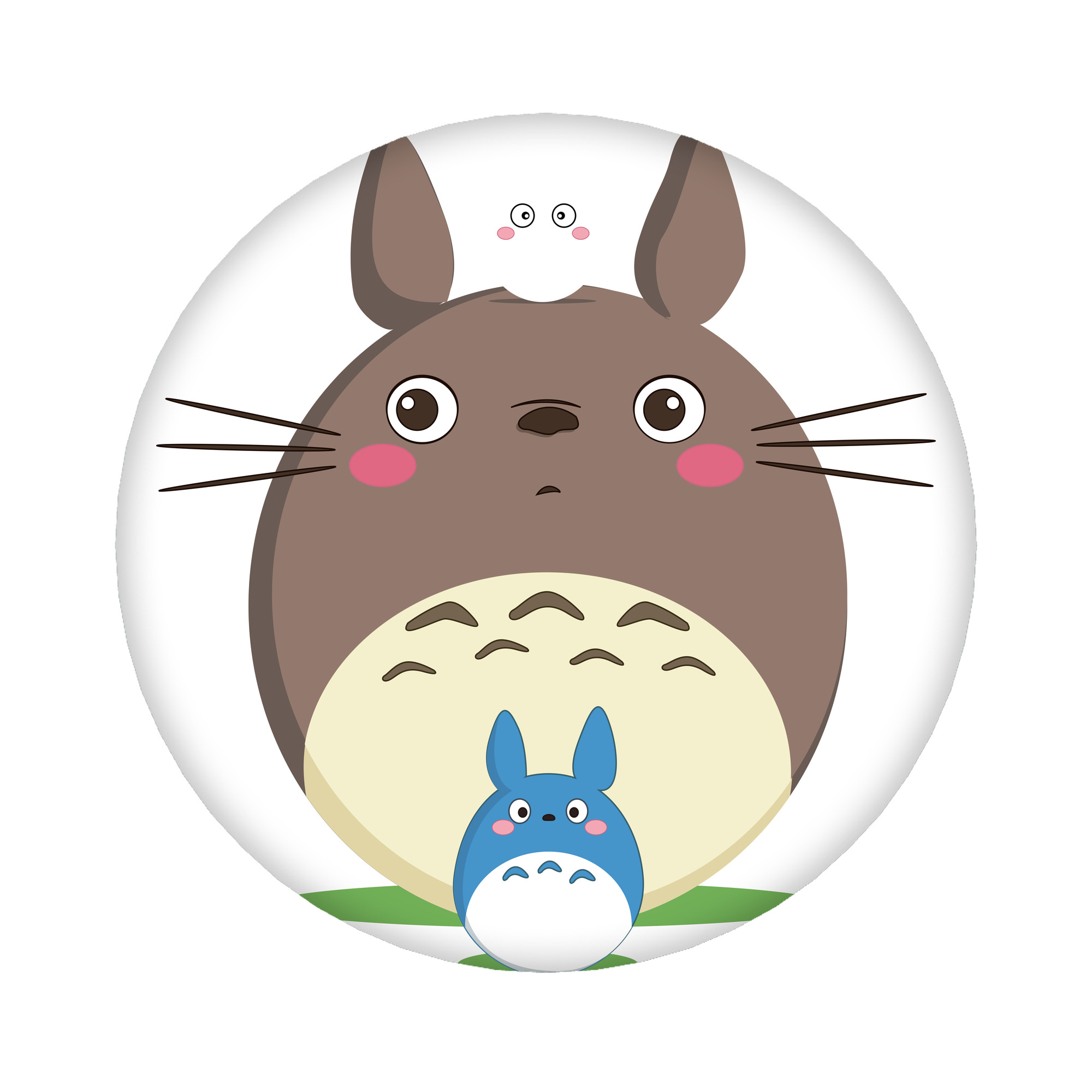 （画像用） となりのトトロ 草壁メイ 草壁サツキ My Neighbor Totoro Satsuki Kusakabe Mei Kusakabe 6cm 缶バッジ 複数セット