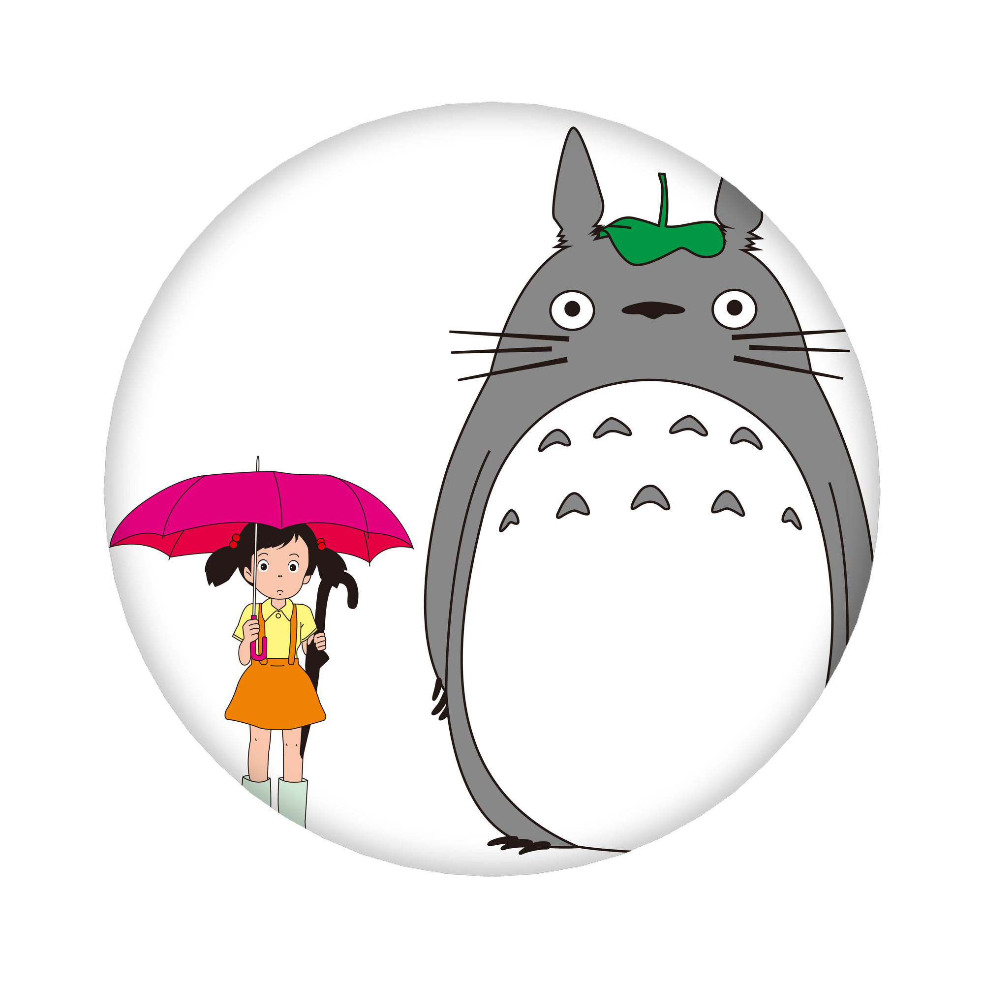 （画像用） となりのトトロ 草壁メイ 草壁サツキ My Neighbor Totoro Satsuki Kusakabe Mei Kusakabe 6cm 缶バッジ 複数セット